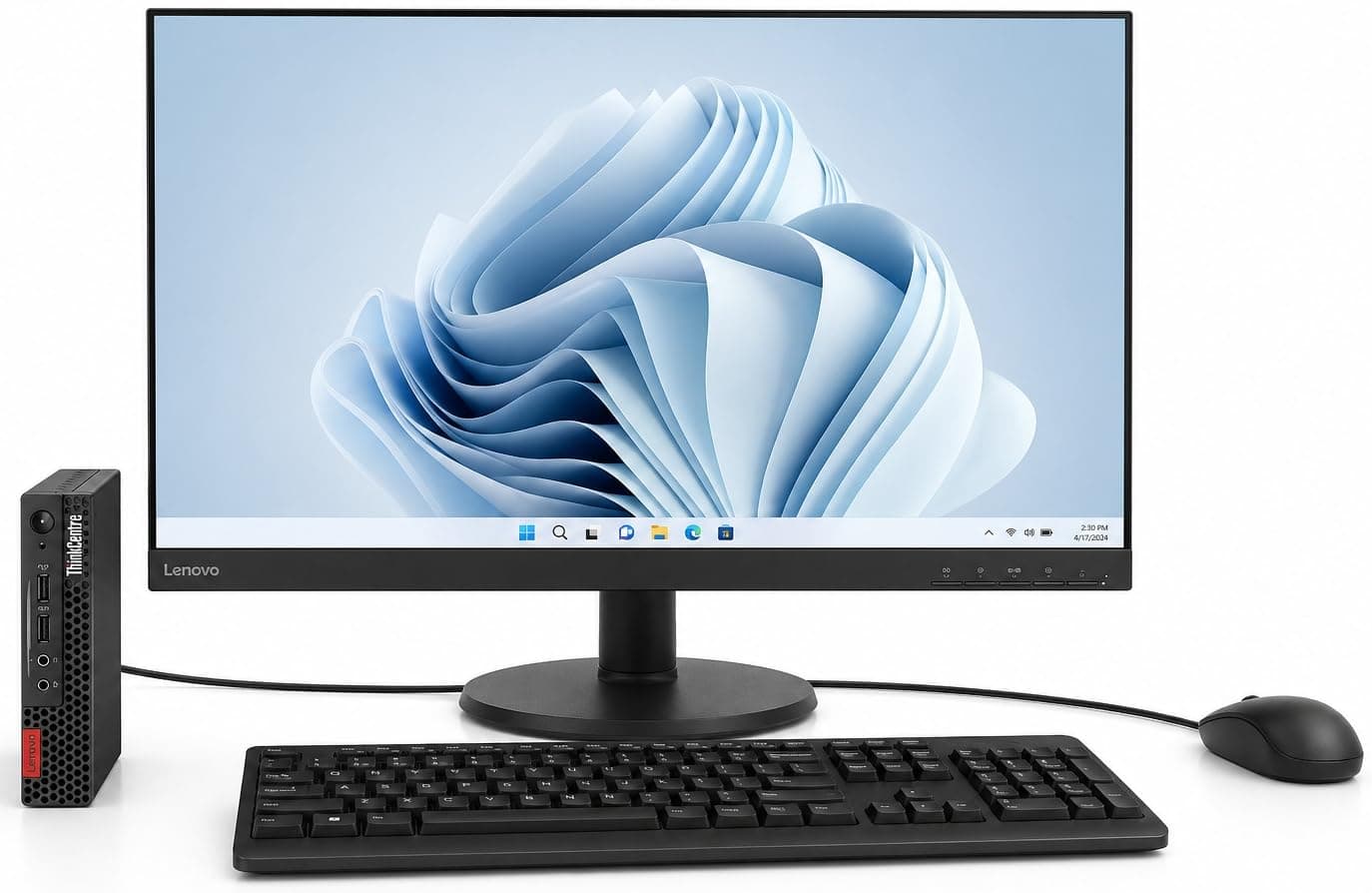 All-in-One Paket Lenovo 27-Zoll Core i5 Computer mit 3 Jahren Garantie! Intel Core i5 6500T Quad Core, 3.1 GHz, 16 GB DDR4, 750GB (SSD+HDD), WLAN, USB 3, Windows 11, MS Office - #8554 Lenovo All-In-One Paket 27" - Core i5 - Win11 Intel Core i5