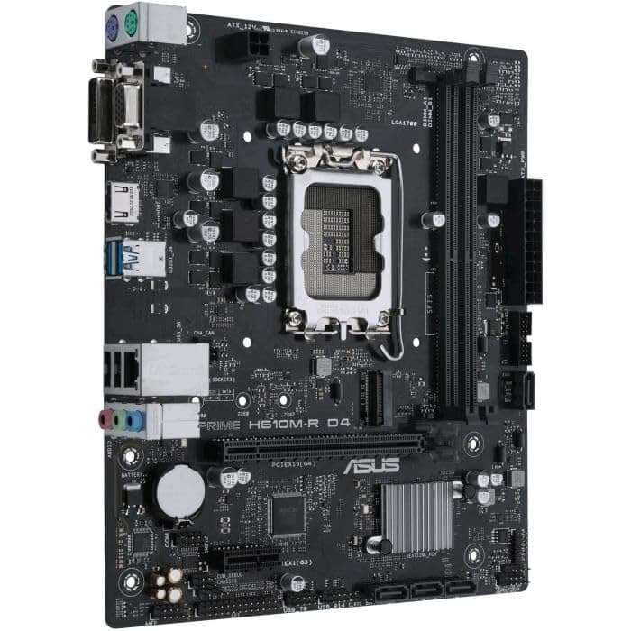Scheda Madre - Asus - Prime H610M-R D4 - Lga 1700 - Ddr4 - Micro Atx Bild 4