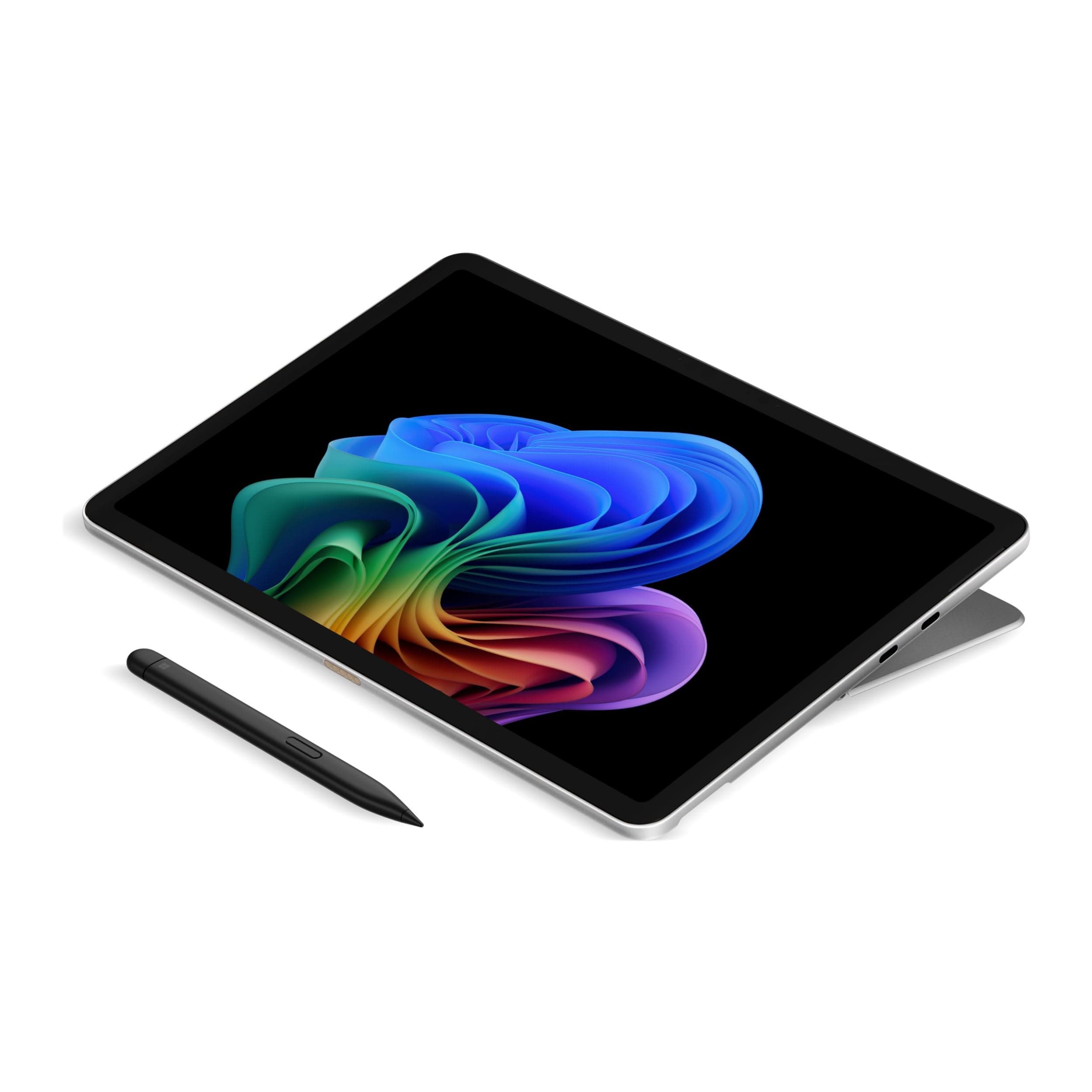 Microsoft Surface Pro Copilot+ PC for Business - Tablet - SnapdragonxPlus X1P-42-100/3.2 GHz - Win11Pro - Qualcomm Adreno - 16GB RAM - 256GB - 12" Touch 2196x1464 - NFC, WiFi7, Bluetooth - Platin Bild 2