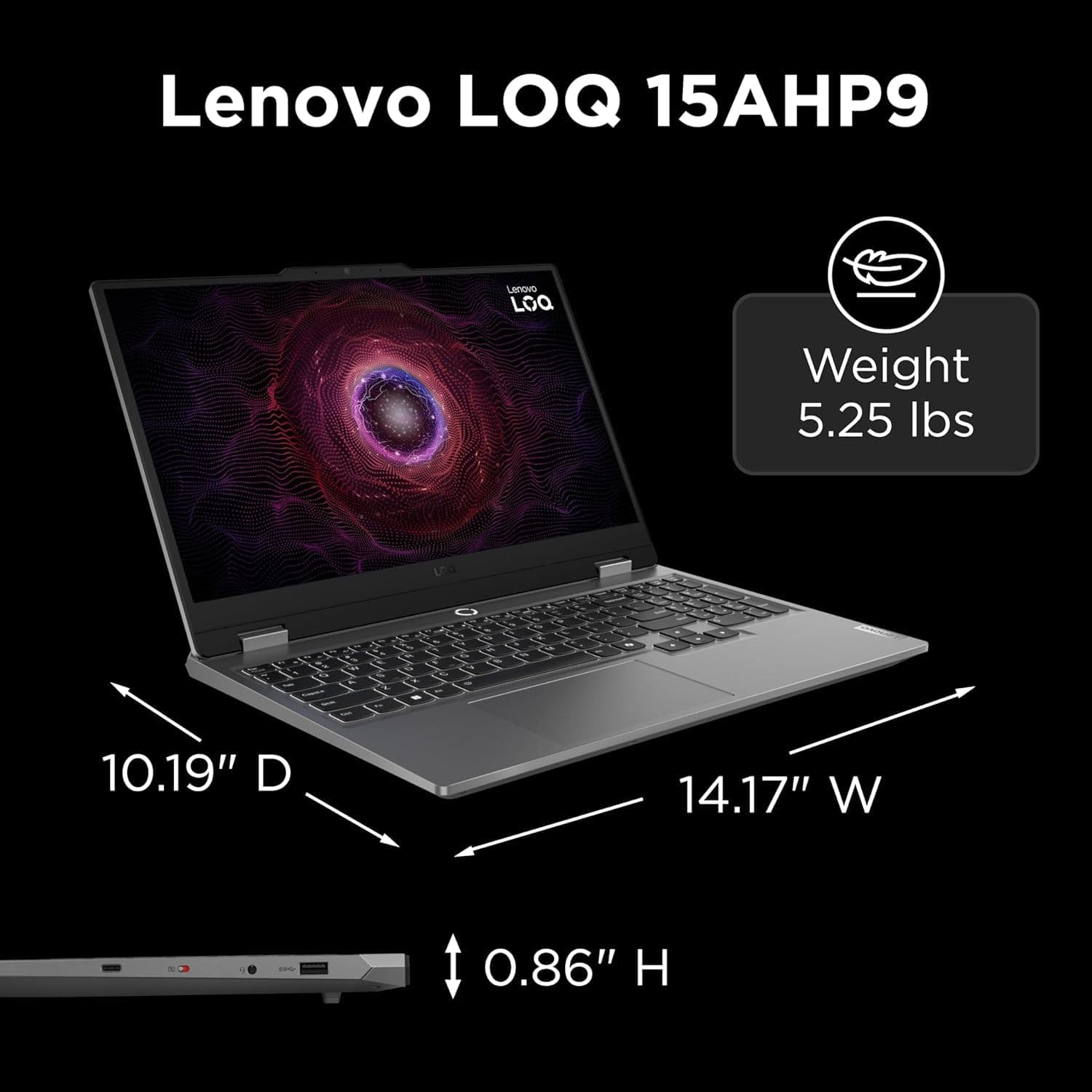 Lenovo LOQ 15 Gaming Laptop RTX 5050 -Intel Core i5-13450HX Beat Ryzen 7 7435HS -15.6 FHD Display G-SYNC - 32GB RAM -1TB SSD Backlit Keyboard -2025 Portatil Gamer PC -Windows 11 -Webcam 32GB RAM| 1TB SSD Bild 8