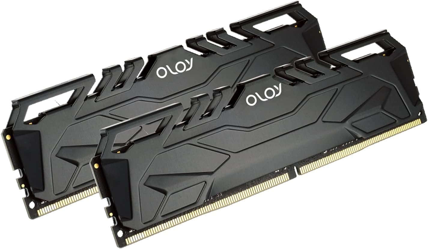 OLOy DDR4 RAM 16GB (2x8GB) Black Owl 3200MHz CL16 1.35V 288pin Desktop Gaming UDIMM (MD4U0832161BJ0DA)