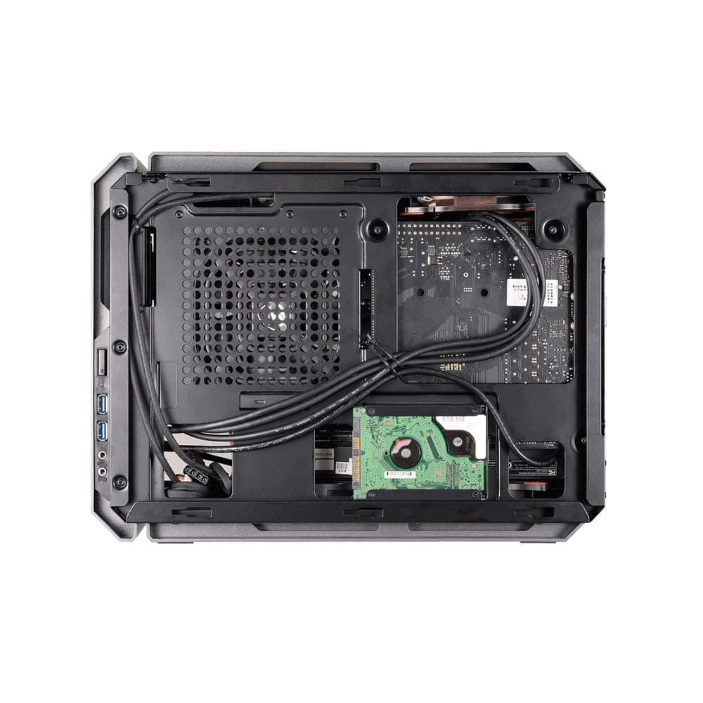 Cougar QBX Mini-ITX-Gehäuse - schwarz Mesh Window Bild 7