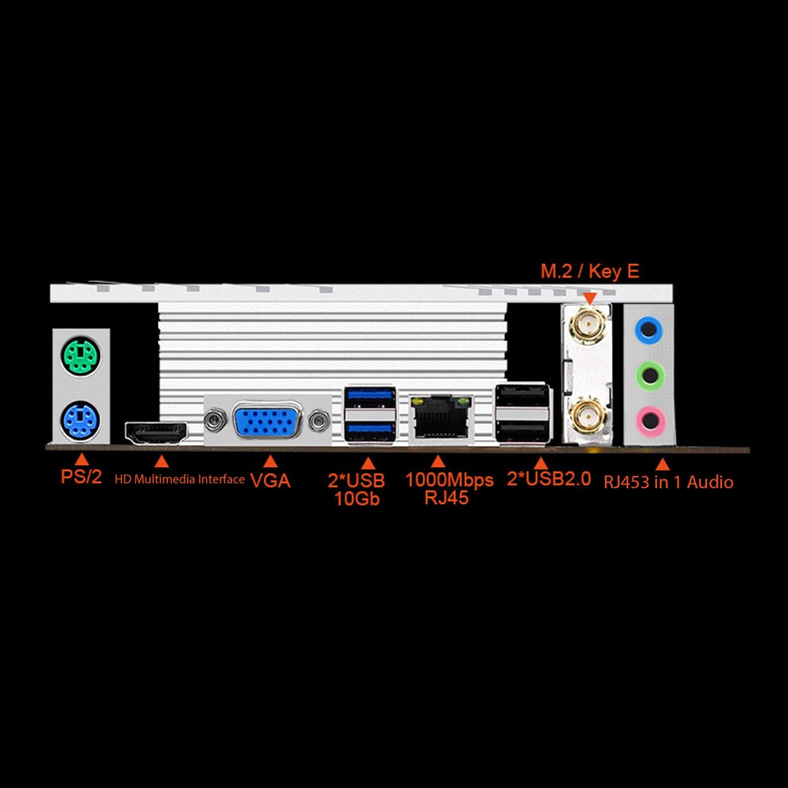 B760M K DDR4-Motherboard LGA1700, GEN 12/13-Serie, PCIe 4.0, M.2-Steckplatz, SATA3.0, USB 3.0, Aura Sync RGB, für Gaming, Designstudios Bild 7