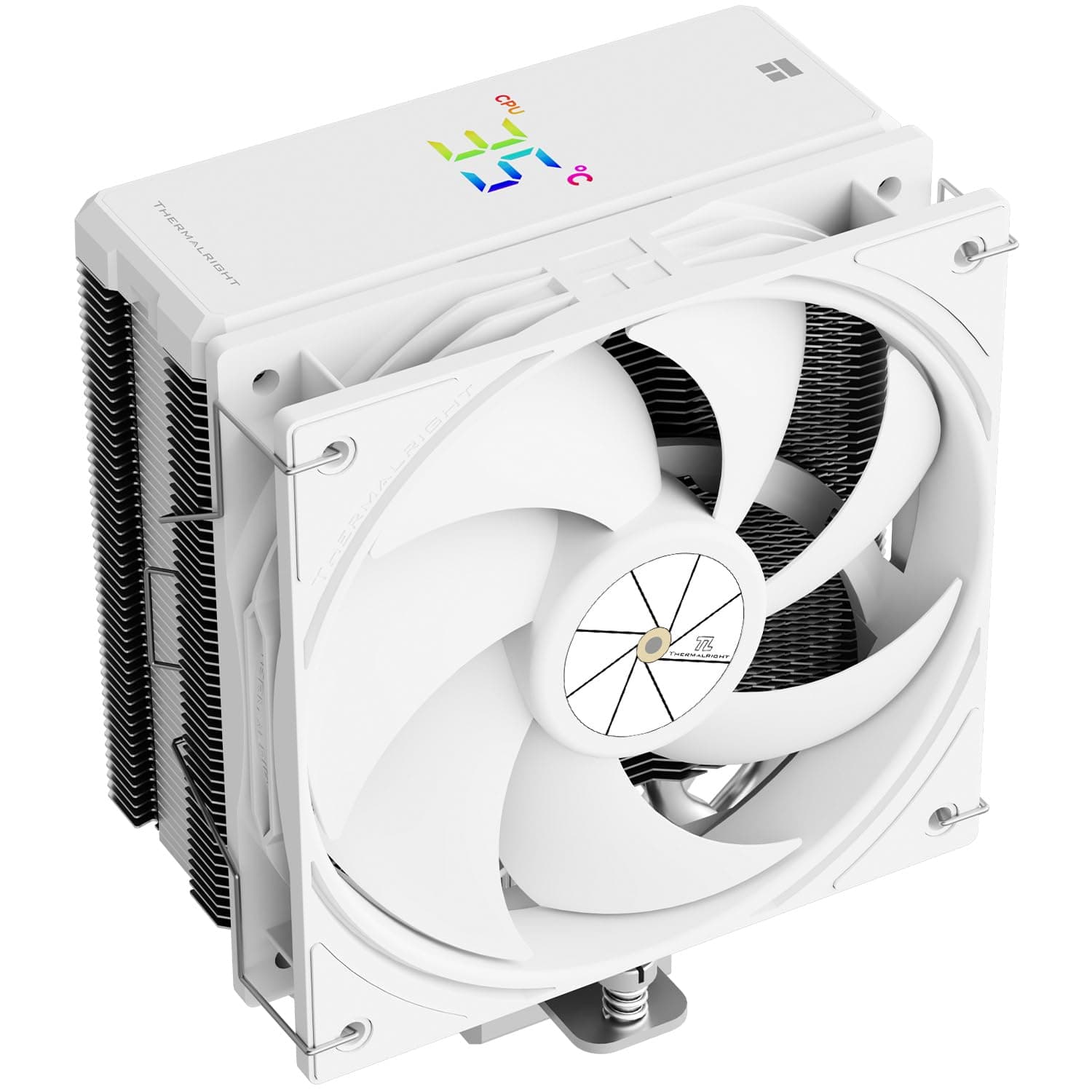TR Assassin X 120R, 120mm PWM Silent CPU-Lüfter, 4th AGHP Technologie, Unterstützung Intel lga1700/1851/1150/1151/1200, AMD /AM4/AM5 AX120R D WHITE