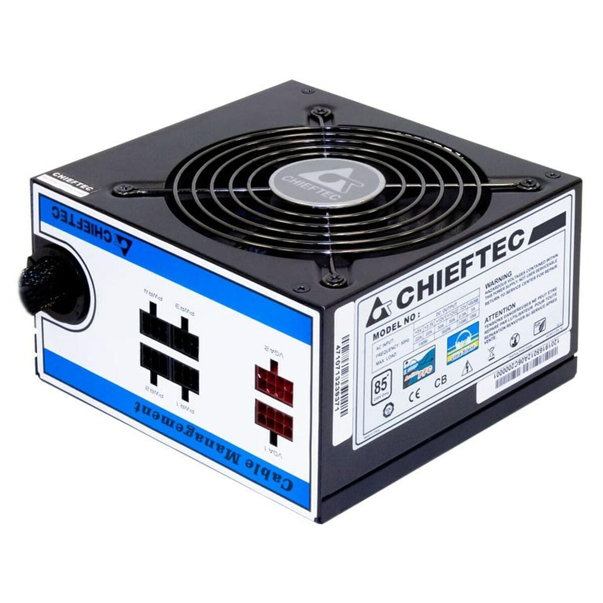 Netzteil CTG-650C ATX 650W Chieftec 80Plus 85% Bild 2