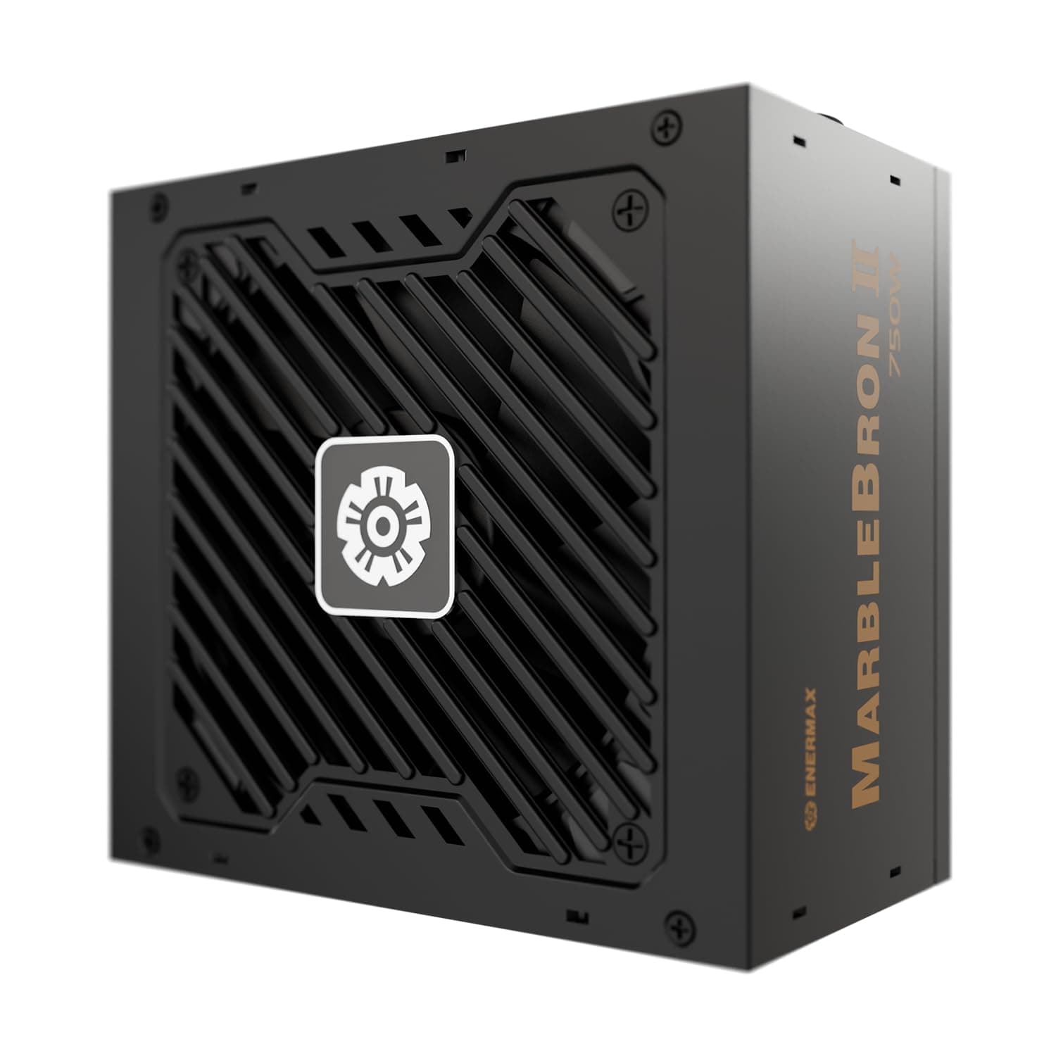 ENERMAX MARBLEBRON II 750W PC Netzteil modular FDB 80+ Bronze 5.1 12V-2x6 | PCIe 5.1, indiv. Sleeve Kabel, Silent 12cm FDB-Lüfter, DC to DC mit jap. Kondensator, 6-Fach Schutz EMB750EWT-MAC 750W MarbleBron II 750W