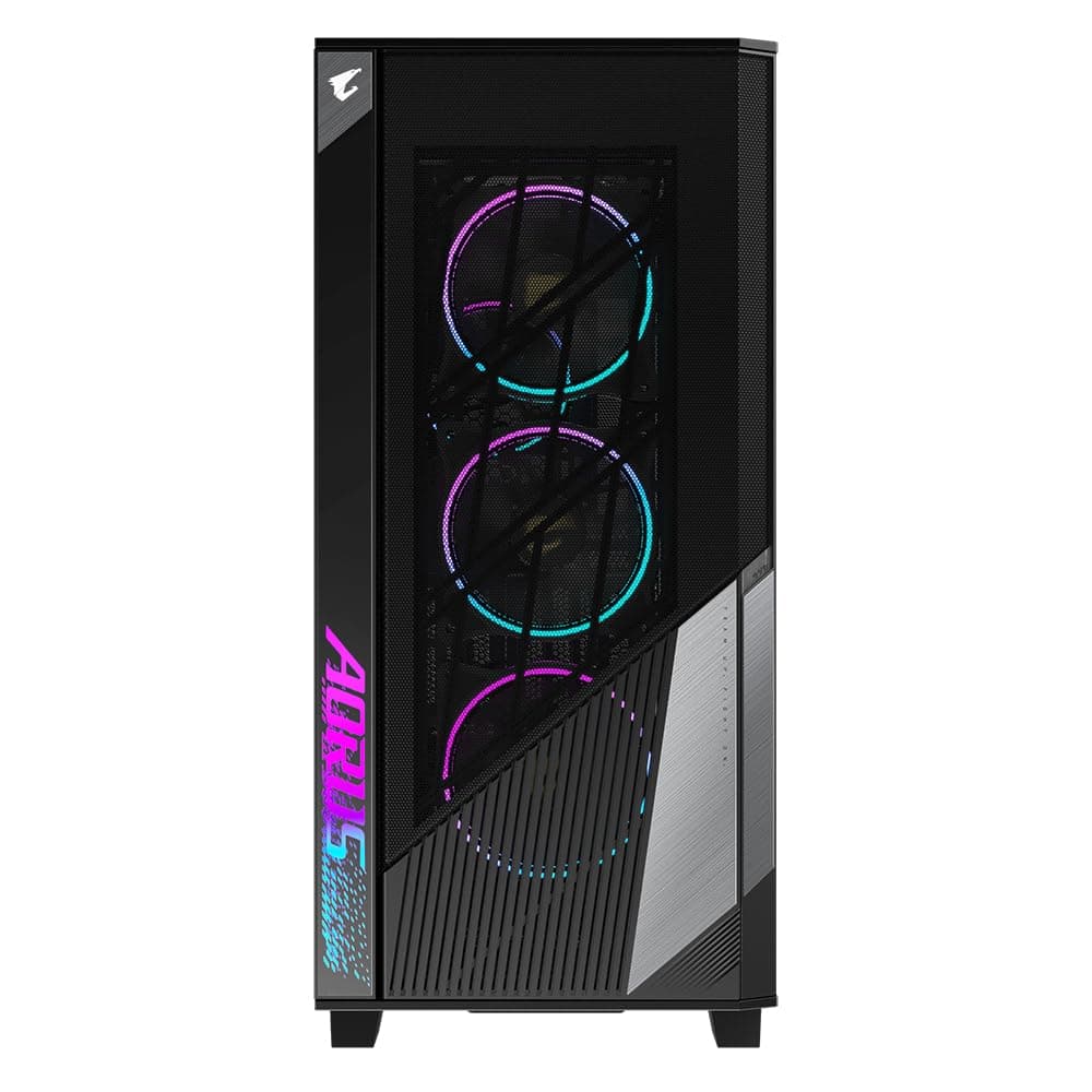 Case|GIGABYTE|AORUS C500 Glass|MidiTower|ATX|EATX|MicroATX|MiniITX|Colour Juodas|GB-AC500GST Bild 3