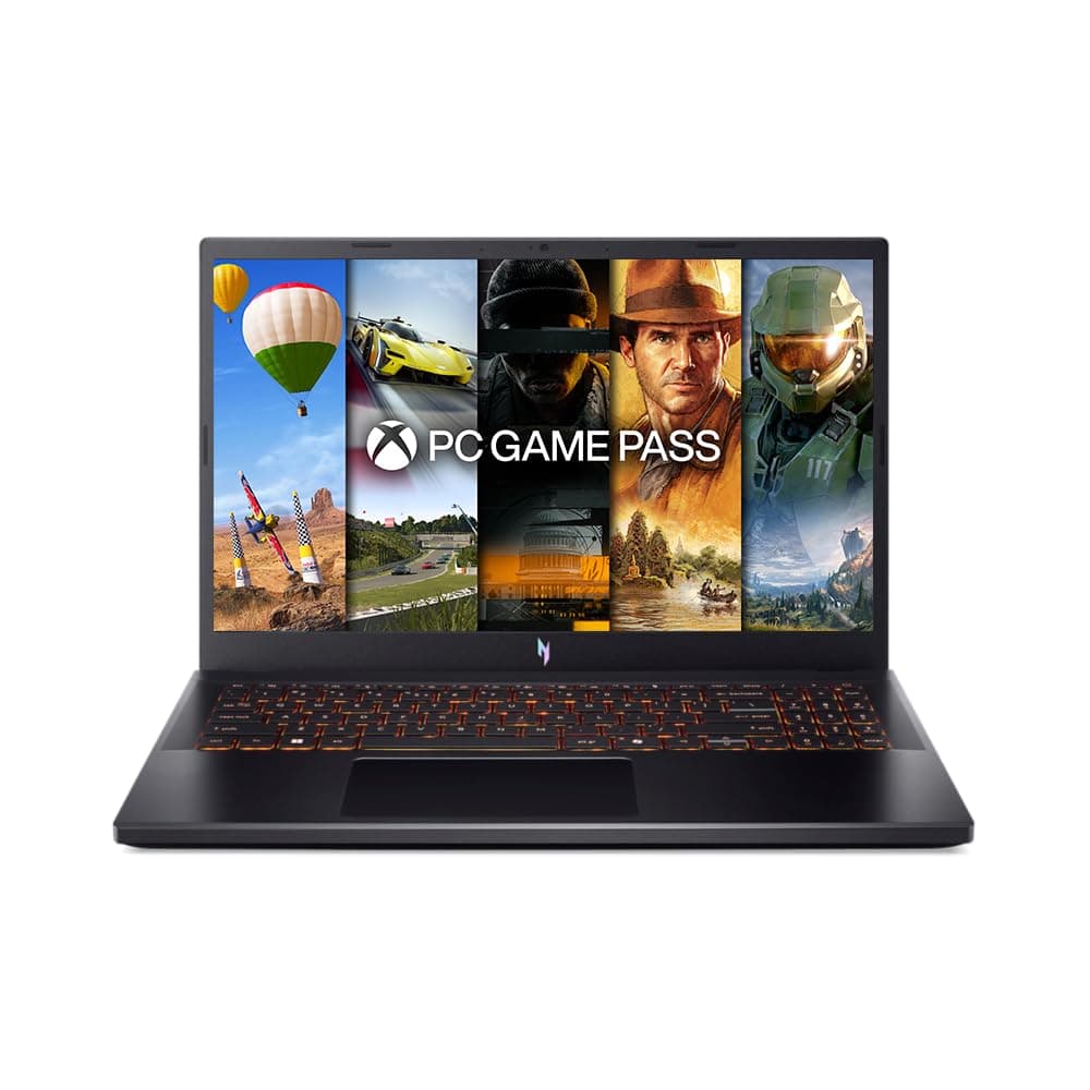 Acer Nitro V15 (ANV15-52-714T) Gaming Laptop, 15,6" FHD IPS 165Hz Display, Intel Core i7-13620H, 16GB RAM, 512GB SSD, NVIDIA GeForce RTX 5050, Windows 11, QWERTZ Tastatur Intel Core i7-13620H RTX 5050 Bild 2