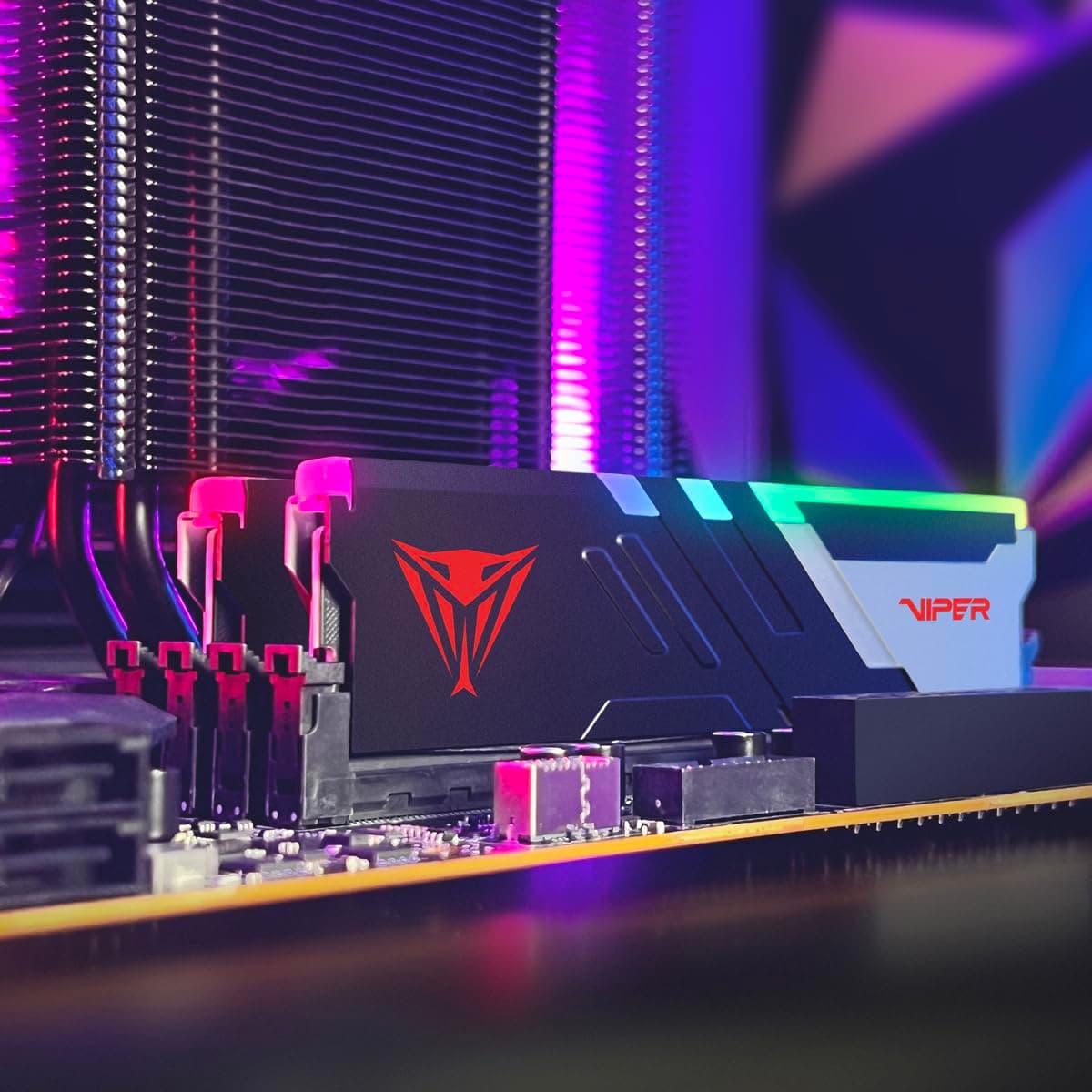 Patriot Viper Venom RGB DDR5 32GB (2 x 16GB) 6400MHz UDIMM Desktop Gaming Memory KIT - PVVR532G640C32K 6400Mhz 32GB (2 x 16GB) Bild 8