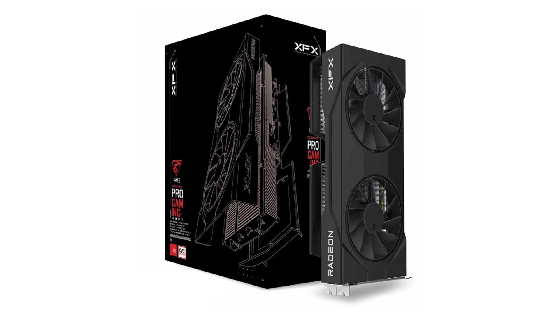 XFX VGA 16GB Radeon RX9060XT Swift DF OC Gaming 2xDP/ 1xHDMI Swift Radeon RX 9060XT OC Gaming Edition 16GB Bild 2
