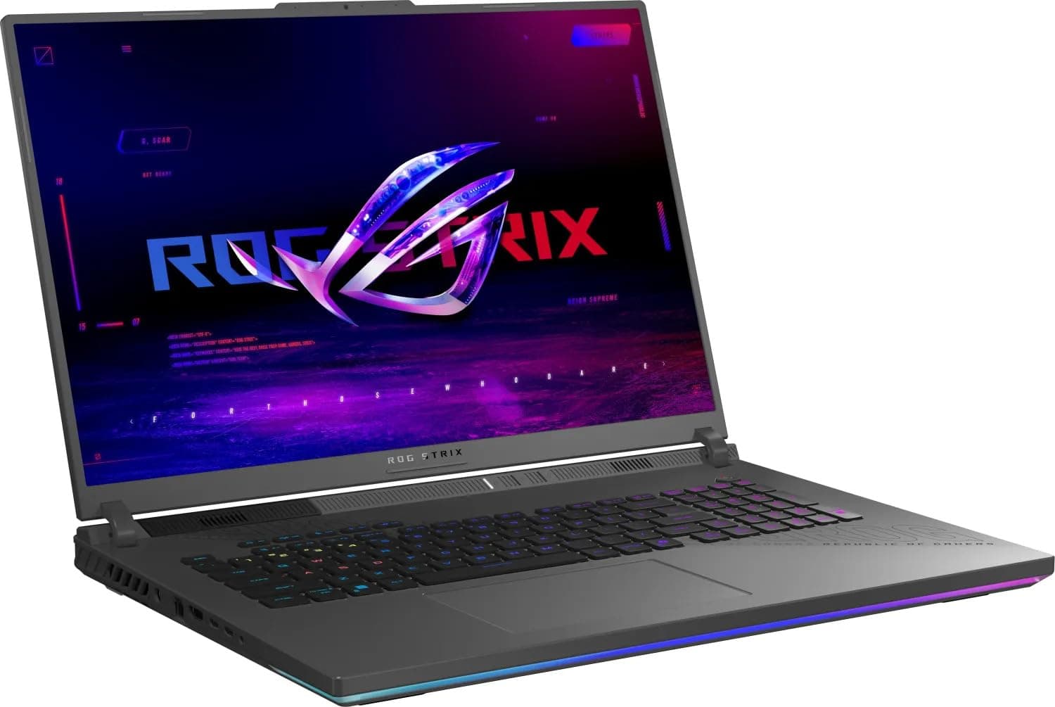 ASUS ROG Strix G18 G815LR Laptop; 18" WUXGA 144Hz/3ms 16:10 IPS Display; Intel Core Ultra 7 255HX; 32GB RAM; 1TB SSD; NVIDIA RTX 5070 Ti; Win11 Home; QWERTZ; Volt Green; 3Monate GamePass