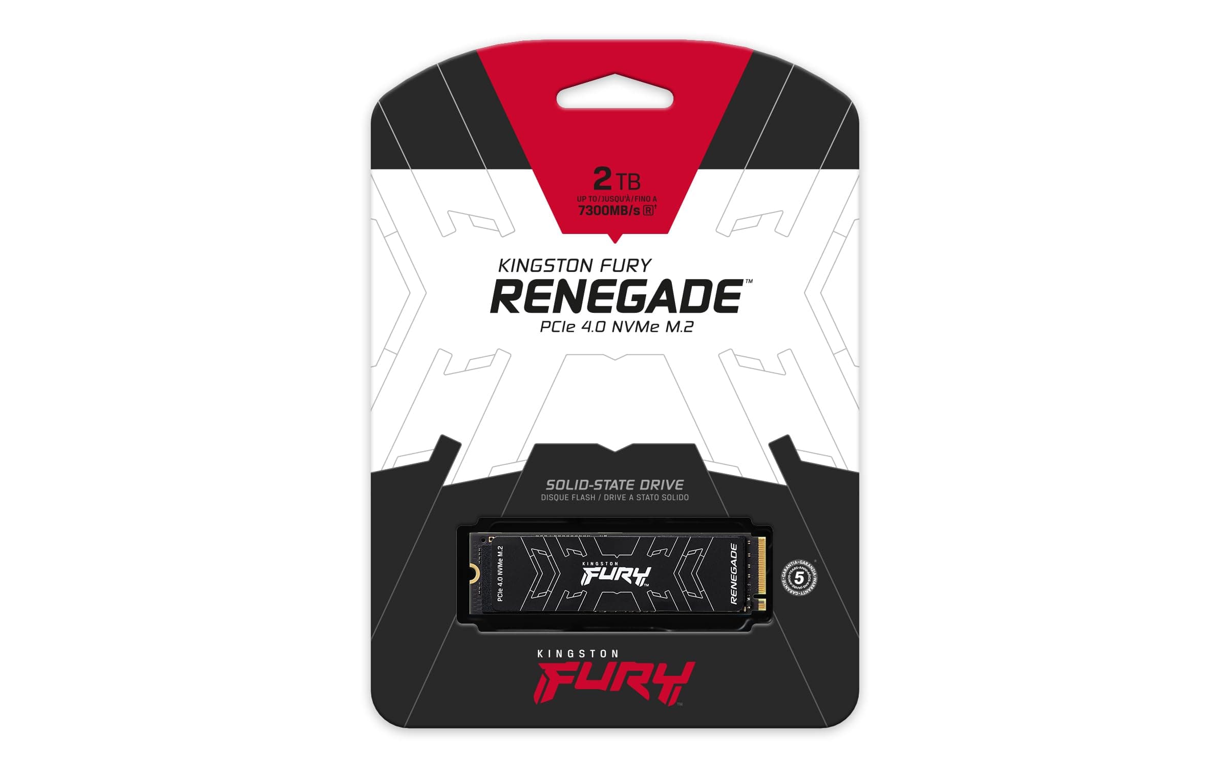 Kingston FURY Renegade PCIe 4.0 NVMe M.2 SSD For gamers, enthusiasts and high-power users - SFYRD/2000G Bild 3