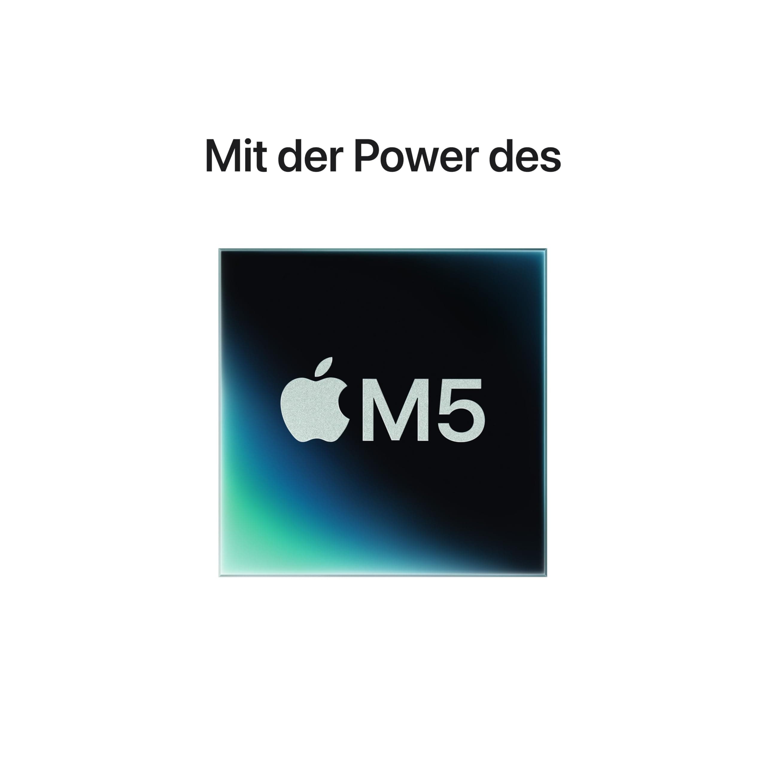 Apple MacBook Pro Laptop mit M5 Chip mit 10-Core CPU und 10-Core GPU: Entwickelt für KI, 14,2" Liquid Retina XDR Display, 32 GB gemeinsamer Arbeitsspeicher, 1 TB SSD, WLAN 7; Silber 32 GB Gemeinsamer Arbeitsspeicher 1 TB SSD Silber MacBook Pro M5 ohne Netzteil Bild 3
