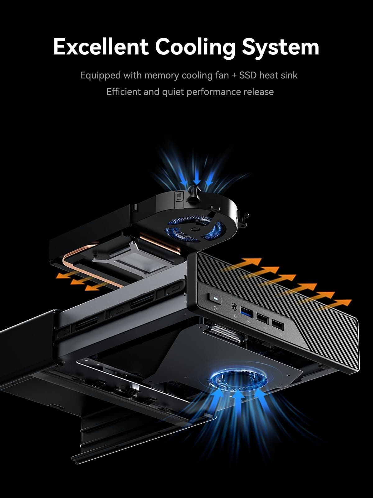 MINIS FORUM MS-01 Mini Workstation Intel Core i9-13900H (vPro Enterprise) Mini PC,2X 10Gbps SFP+/2X 2.5G RJ45/2x USB4/HDIM/1x PCIe4.0x16 slot/3x M.2 2280/22110/U.2 SSD,Pas de RAM/SSD MS-01 S390 0/0 GB Bild 4
