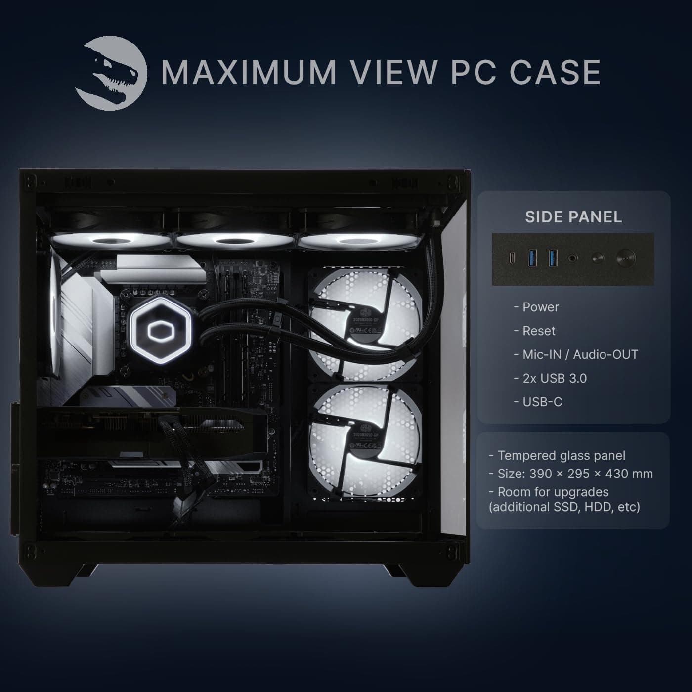 Sedatech Wasserkühlung Gaming PC • RTX 5070 | AMD Ryzen 9 9950X3D | 32GB DDR5 | 2TB SSD M.2 | WLAN 6E | BT 5.3 | Win 11 13) Ryzen 9 9950X3D - RTX5070 Bild 5