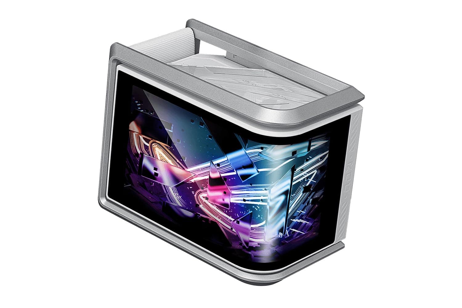 ASUS ROG Ryuo IV 360 ARGB White Edition All-in-One-CPU-Wasserkühlung (6,67-Zoll-AMOLED-Display, 3D-Videos, Asetek Emma Gen8 V2-Pumpe, Intel LGA 1851, 1700, 1200, 115X, AMD AM5, AM4, Weiß) Bild 5