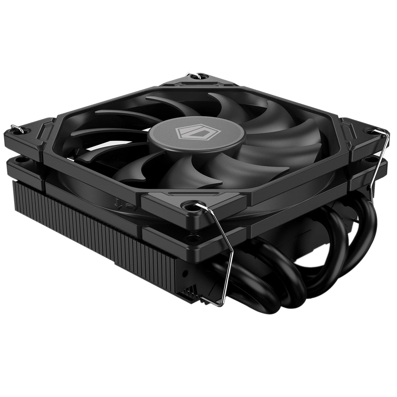 ID-COOLING IS-40X V3 CPU-Kühler mit niedrigem Profil, 45 mm Höhe, 4 Heatpipes, 92 mm Lüfter, unterstützt Intel LGA1700/1200/115X, AMD AM5/AM4 Bild 2