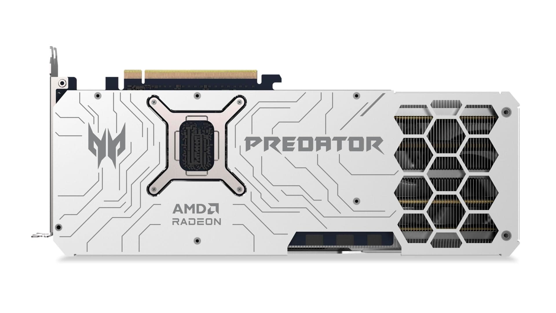 Acer Predator BiFrost Radeon RX 9070 XT OC - AMD Grafikkarte (16 GDDR6, 256 Bit, PCIe 5.0 x16, 1x HDMI 2.1a 3X DP 2.1) 3X FrostBlade 4.0, 3x8 pin, Slot Space: 2.6 Bild 7