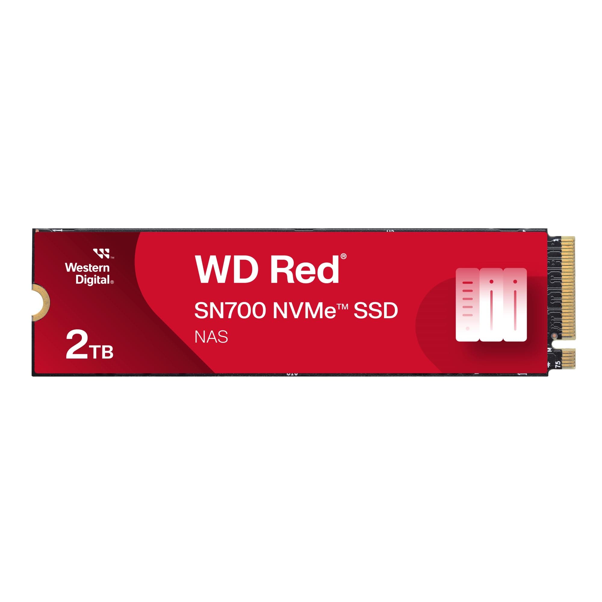 WD Red SN700 2TB NVMe SSD for NAS devices, with robust system responsiveness and exceptional I/O performance Bild 2