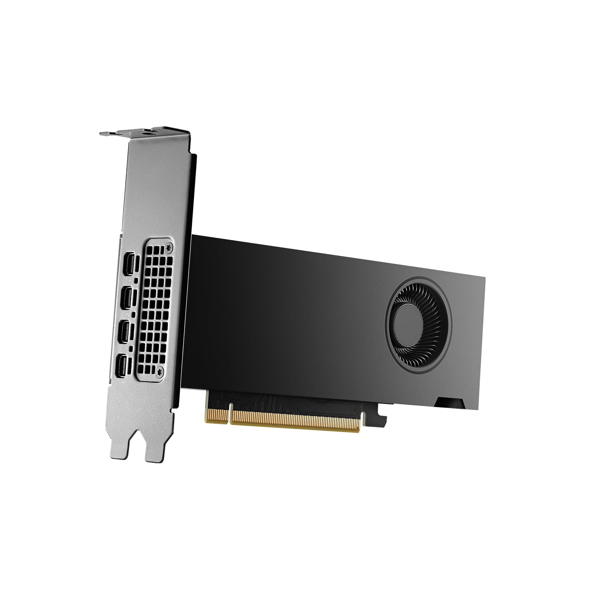 PNY NVIDIA RTX 2000 Ada Generation 16GB GDDR6 PCI Express 4.0 Dual Slot, Low Profil 4X MiniDisplayPort, 8K Support, Ultraleiser aktiver Lüfter