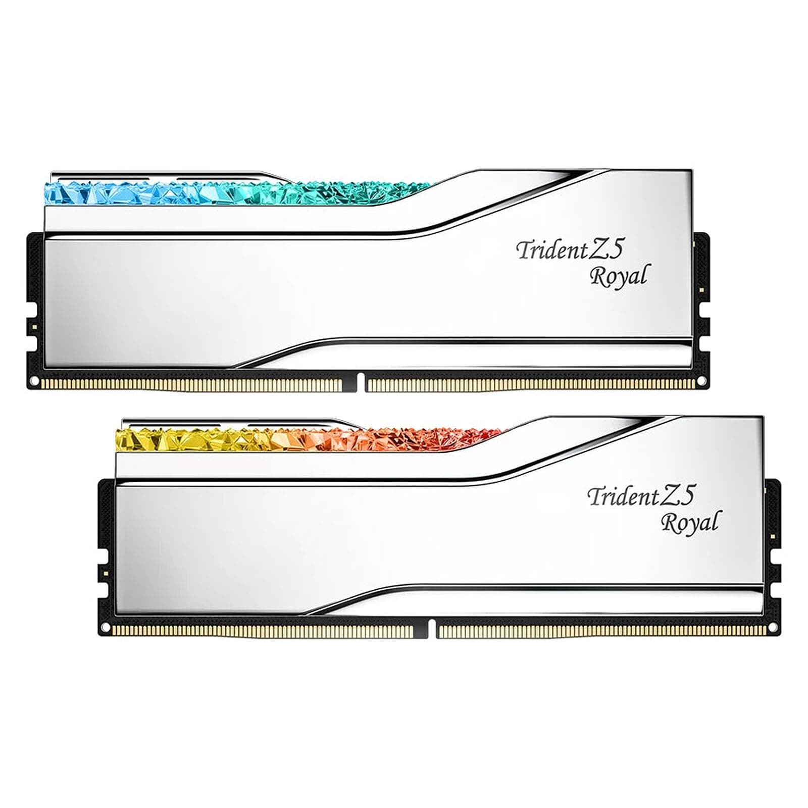 G.skill Trident Z5 Royal F5-7600j3646g16gx2-Tr5s Memoria 32 Gb 2 X 16 Gb Ddr5 7600 Mt/s 288-Pin Dimm (g.skill 32gb [2x16] Ddr5 7600mhz Tride) Bild 3