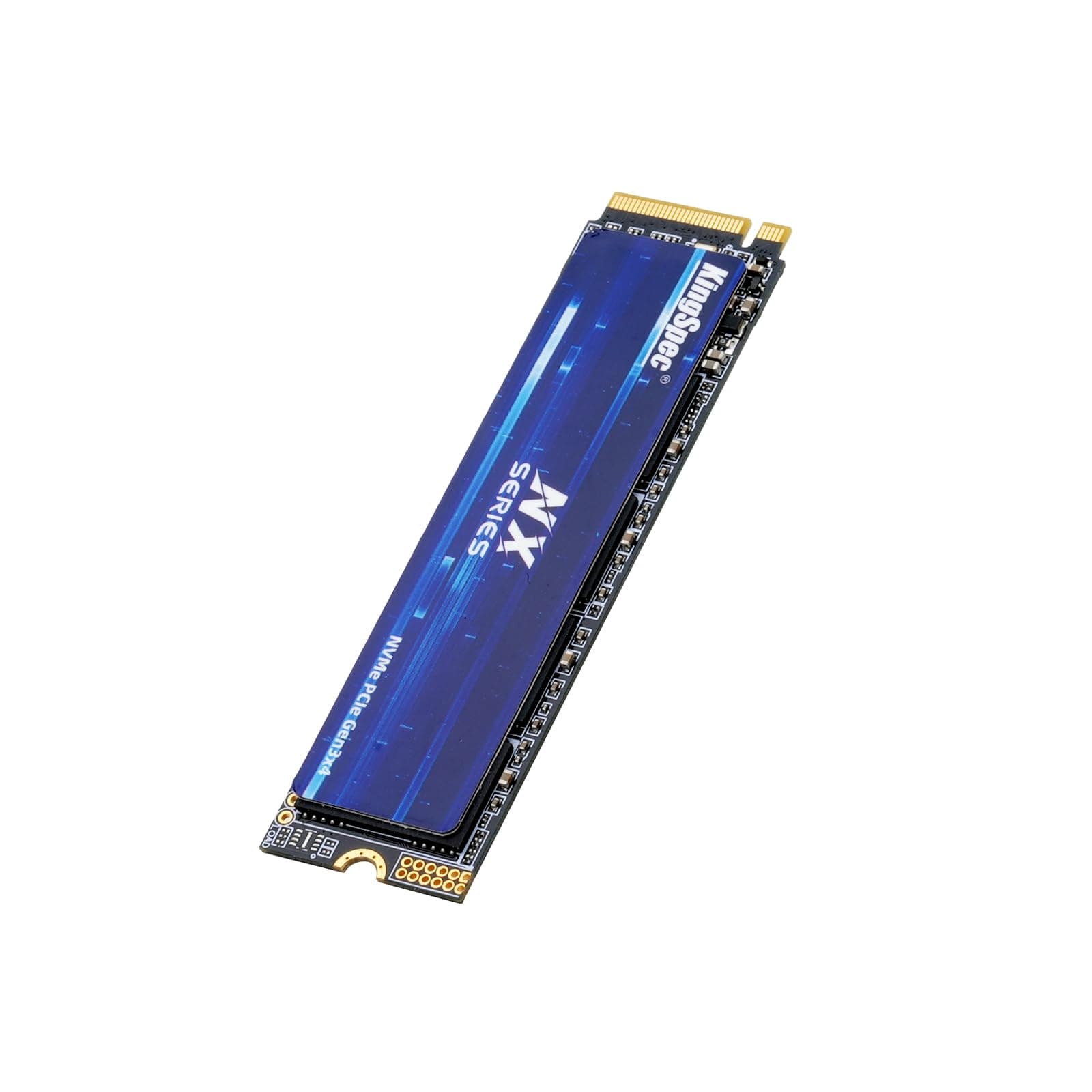 KingSpec NX-2280 512GB SSD NVMe M.2 PCIe 3.0 Gen 3x4 Gaming Solid State Drive, Up to 3500MB/s Read, 3D NAND Flash Internal SSD for Desktop/Laptop Bild 2