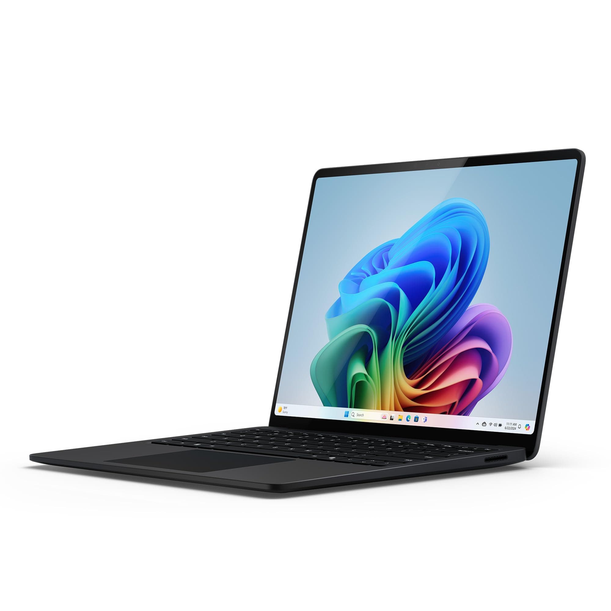 Microsoft Surface Laptop | Copilot+ PC | 13.8” Touchscreen | Snapdragon® X Elite (12 Kerne) | 16GB RAM | 512GB SSD | 7. Edition | Schwarz | QWERTZ Snapdragon® X Elite (12-Kern) 16GB RAM | 512GB Speicher mit Netzteil Schwarz