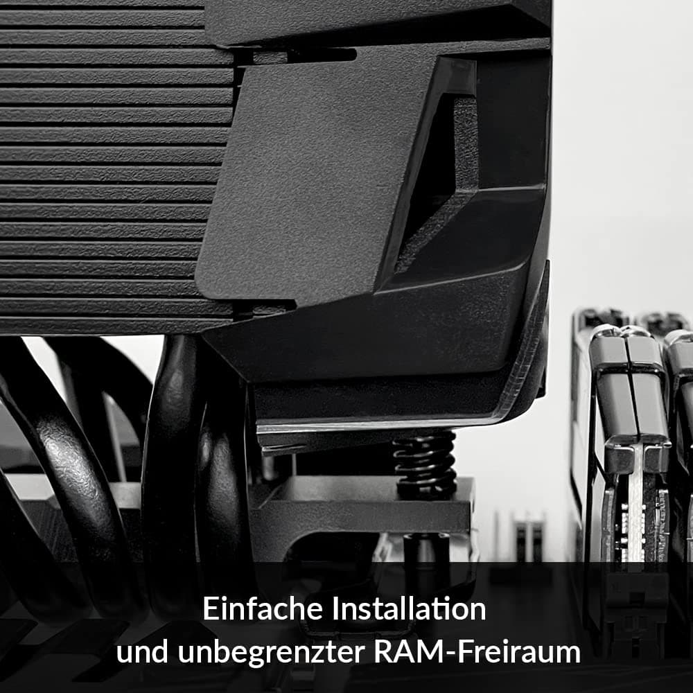 ARCTIC Freezer A35 RGB - Single-Tower-CPU-Kühler mit RGB, AMD spezifisch, druckoptimierter 120 mm P-Lüfter, 200-1700 RPM, 4 Heatpipes, inkl. MX-5 Wärmeleitpaste - Schwarz Freezer A35 RGB Freezer A35 RGB Bild 7