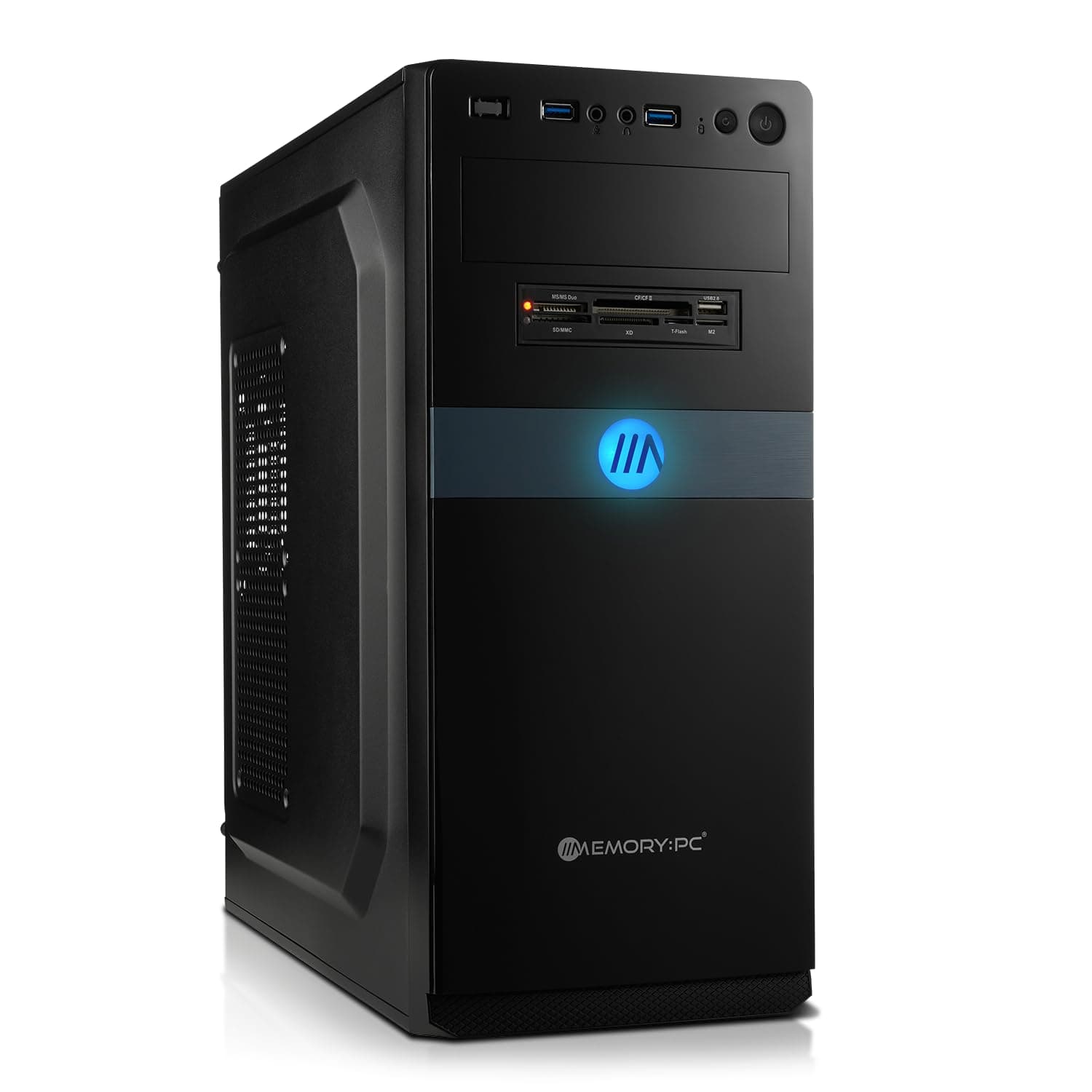 Memory PC Office, Multimedia, Business AMD Ryzen 5 5600G, Radeon Vega 7, 16 GB DDR4, 256 GB SSD, 6X USB, Windows 11 Pro 64bit, WLAN AMD R5 5600G 256 GB SSD - 16GB DDR4 RAM/New Bild 3