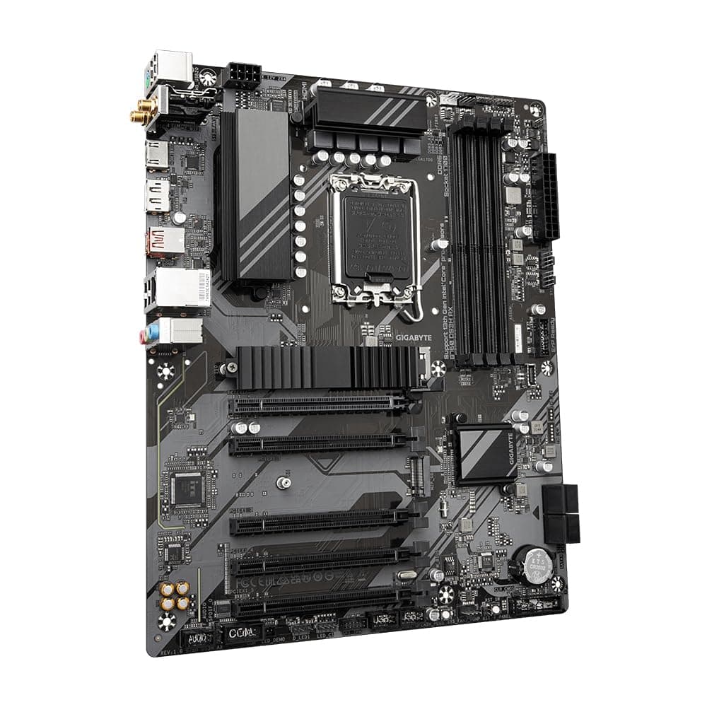 GIGABYTE B760 DS3H AX Mainboard - Unterstützt Intel Core Prozessoren der 14. Generation, 8+2+1 Phasen digitales VRM, bis zu 7600MHz DDR5 (OC), 2X PCIe 4.0 M.2, Wi-Fi 6E, GbE LAN, USB 3.2 Gen 2x2 Bild 5