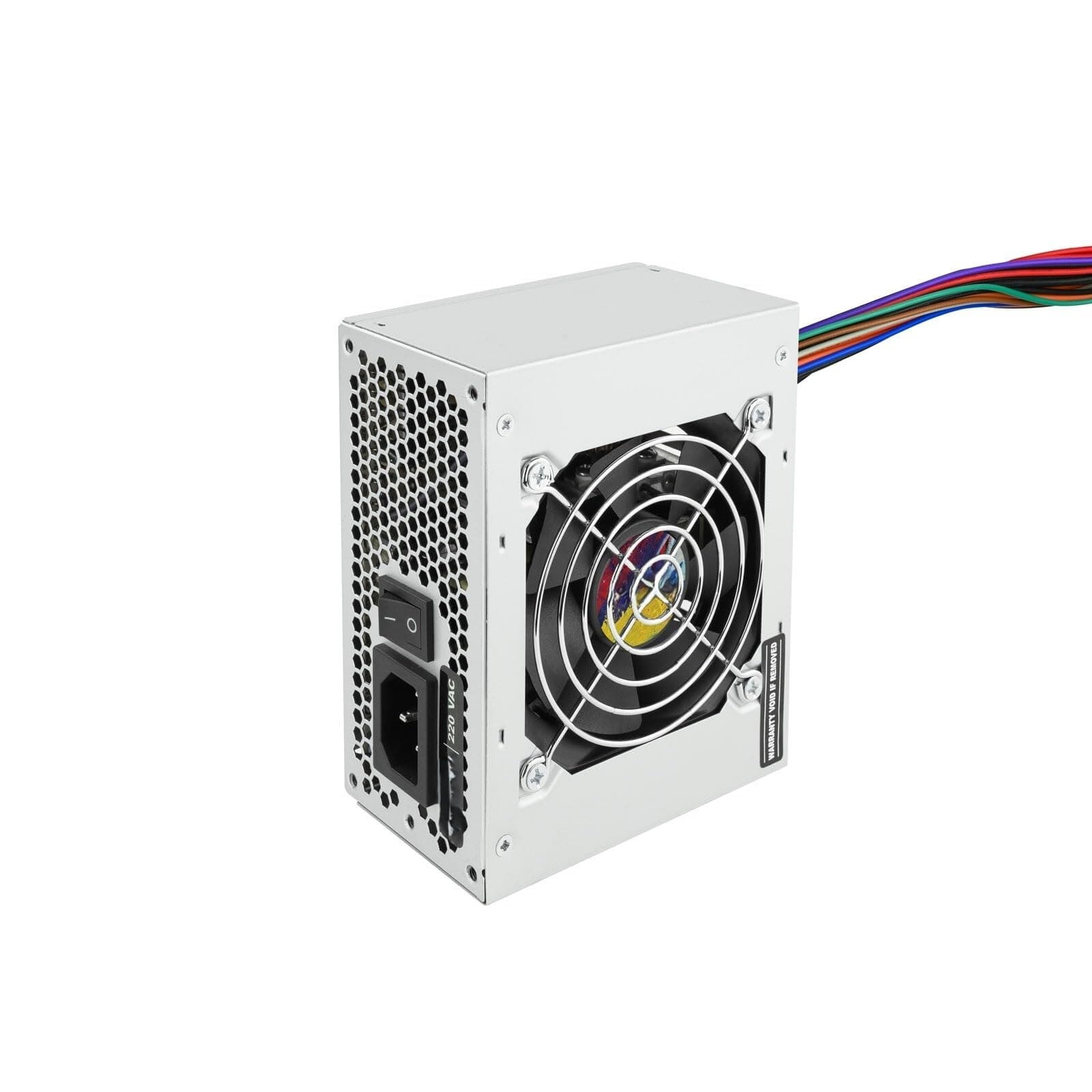 SFX MATX Netzteil, 500 W, hohe Effizienz, mehrere Anschlüsse, kompatibel mit kompakten Systemen, ideal für Gaming und PC mit Kleiner Größe.