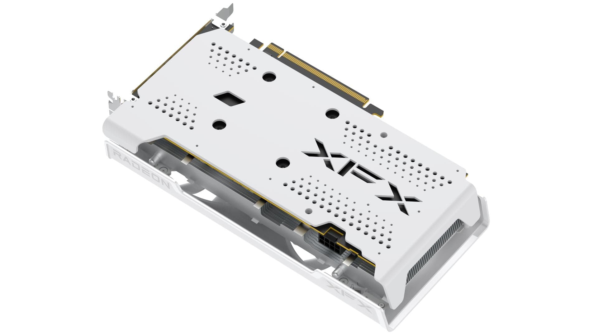 XFX Speedster SWFT210 Radeon RX 7600 Grafikkarte weiß mit 8GB GDDR6 HDMI 3xDP, AMD RDNA 3 RX-76PSWFTWY Bild 5