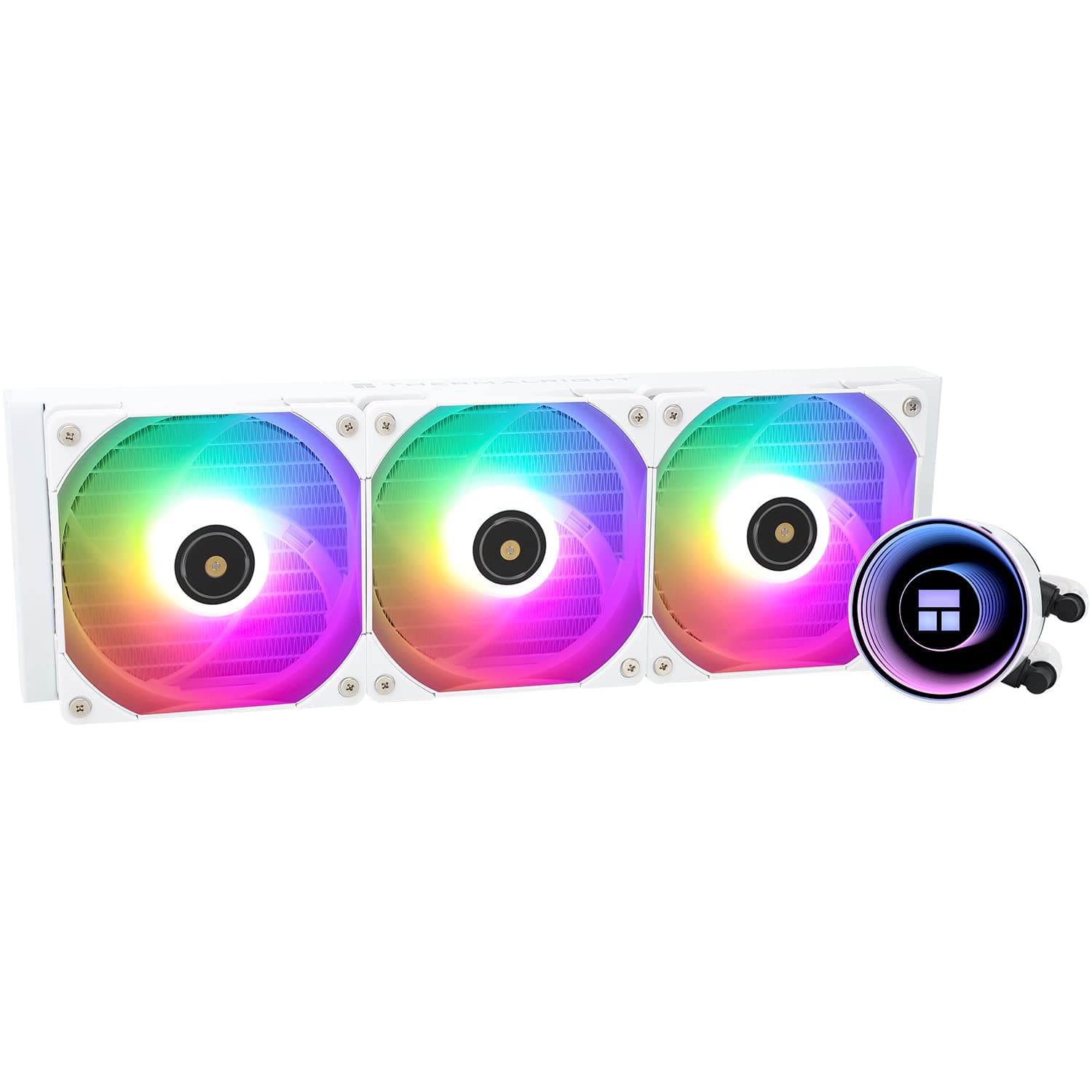 Thermalright Frozen Notte 360 WHITE ARGB V2 Wasserkühlung CPU-Kühler,360 White CPU-Kühler Spezifikationen,3 PWM-Lüfter, S-FDB-Lager, Geeignet für AMD:AM4/AM5,Intel LGA 1700/1150/1151/1200/2011 Bild 2
