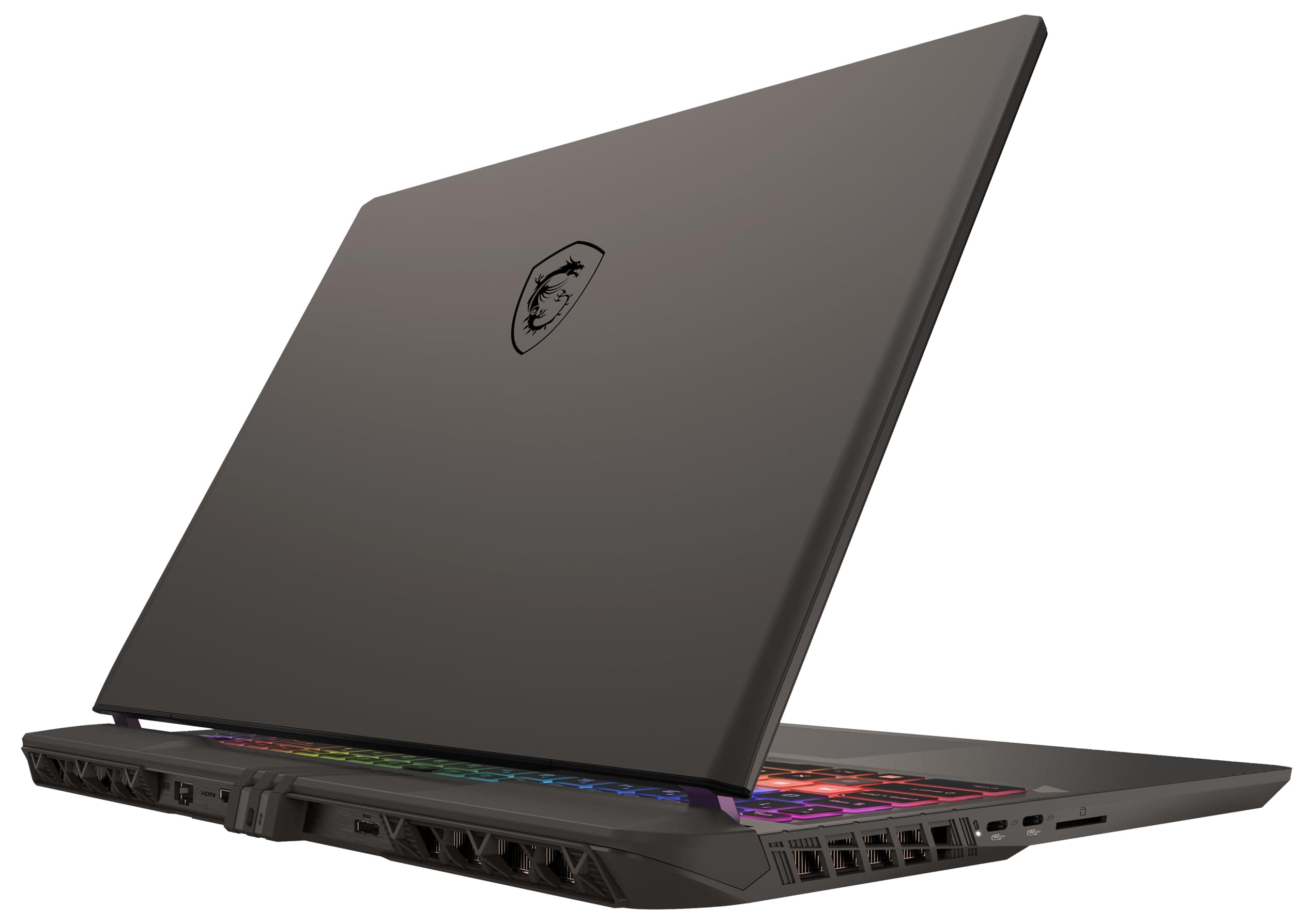 MSI Vector A16 HX, Gaming-Laptop, 16" QHD+ 240 Hz Display, AMD Ryzen 7 8840HX, NVIDIA GeForce RTX 5070 Ti, 16 GB DDR5, 1 TB SSD, Windows 11 Home, QWERTZ Tastatur, Cosmos Grau, A8WHG-018 AMD Ryzen™ 7 260 Processor RTX5070TI Bild 3