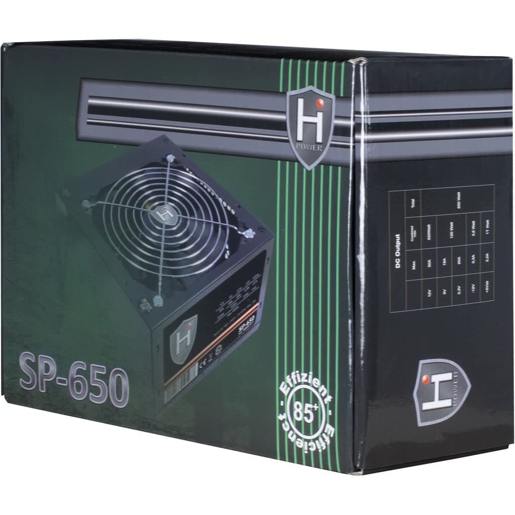 Inter-Tech Netzteil 650W HIPOWER SP-650 1X 120mm Lüfter Bild 7