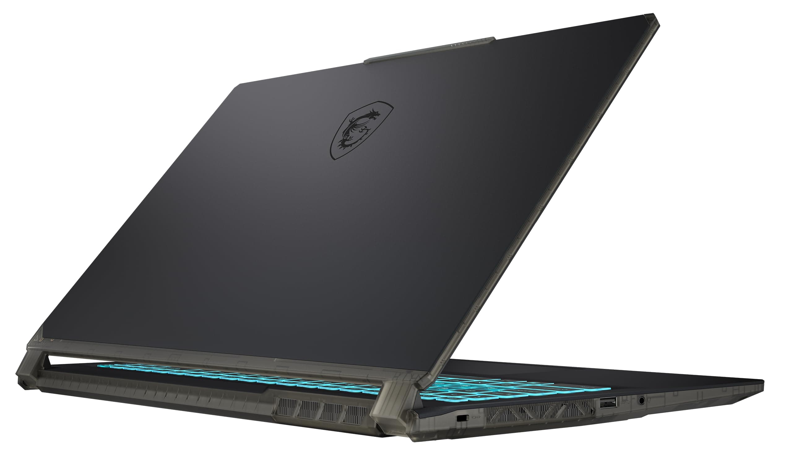 MSI Cyborg 15 Gaming Laptop, 15,6" Full HD 144Hz, Intel Core i5-13420H, NVIDIA GeForce RTX 4050, 16GB DDR5, 512GB SSD, Windows 11 Home, QWERTZ Tastatur, A13VE-863, Schwarz/transparent Intel Core i5-13420H RTX 4050 6GB Bild 2