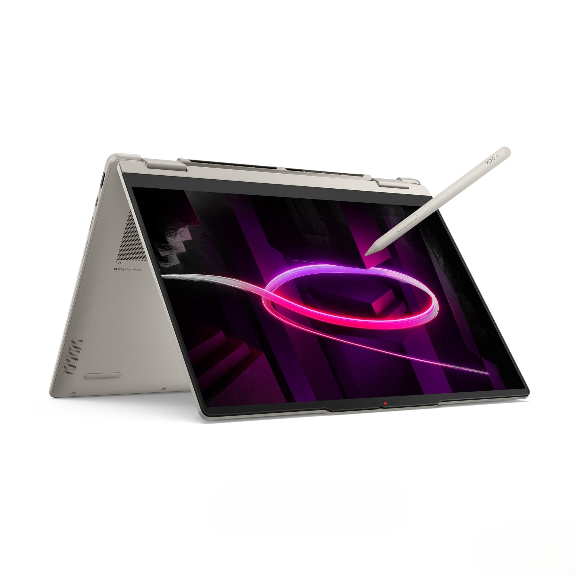 Lenovo Yoga 7 2-in-1 Laptop | Copilot+PC | 14" WUXGA OLED Touch Display | AMD Ryzen AI 7 445 | 32GB RAM | 1TB SSD | AMD Radeon Grafik | Windows 11 | QWERTZ | Seashell | 3 Monate Premium Care Bild 2