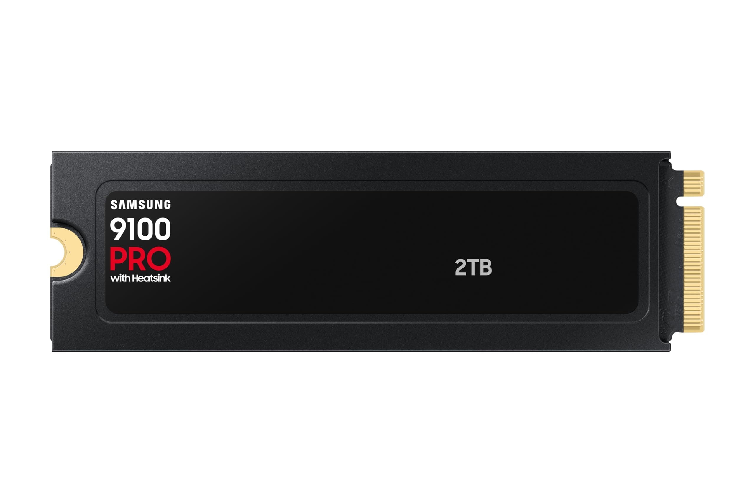 Samsung 9100 PRO Heatsink NVMe M.2 SSD, 2 TB, PCIe 5.0, 14.700 MB/s Lesen, 13.400 MB/s Schreiben, Interne SSD für PC- sowie Konsolen-Gaming und Videobearbeitung, Schwarz, MZ-VAP2T0CW Bild 4
