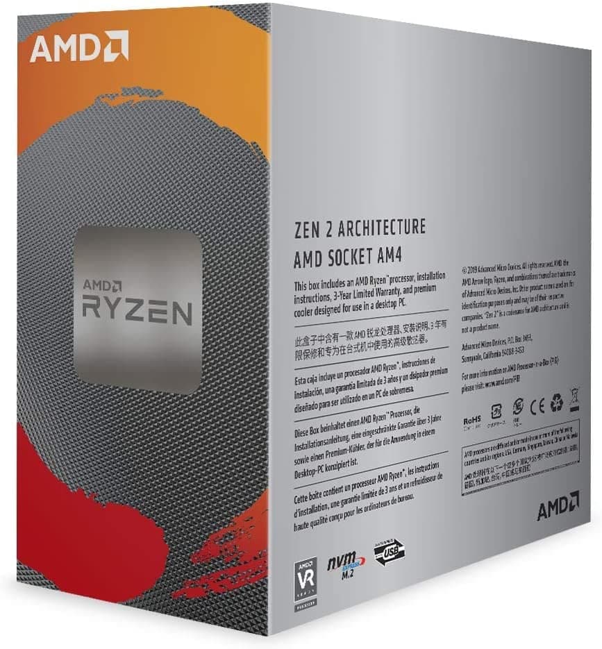 AMD CPU Ryzen 5 3600, Box with Wraith Spire Cooler Bild 4