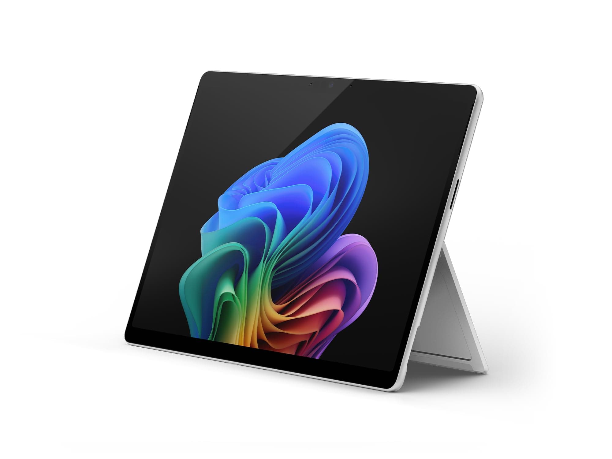 Microsoft Surface Pro Copilot+ PC - 11th Edition - Tablet - SnapdragonxPlus X1P-64-100 - Win11Pro - Qualcomm Adreno - 16GB RAM - 256GB - 13" Touch 2880x1920 @120 Hz - Bluetooth, WiFi7-5G NR - Platin