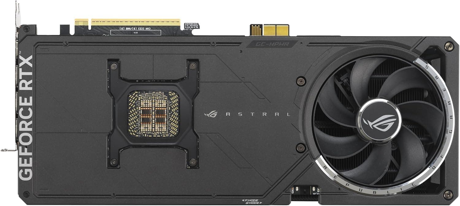 ASUS ROG Astral GeForce RTX 5090 32GB OC Edition GDDR7 Quad-Fan Gaming Grafikkarte (Nvidia Blackwell FP4 & DLSS 4, GC-HPWR Adapter Standard- & BTF-Mainboards, ROG-ASTRAL-RTX5090-O32G-BTF-GAMING) Bild 7