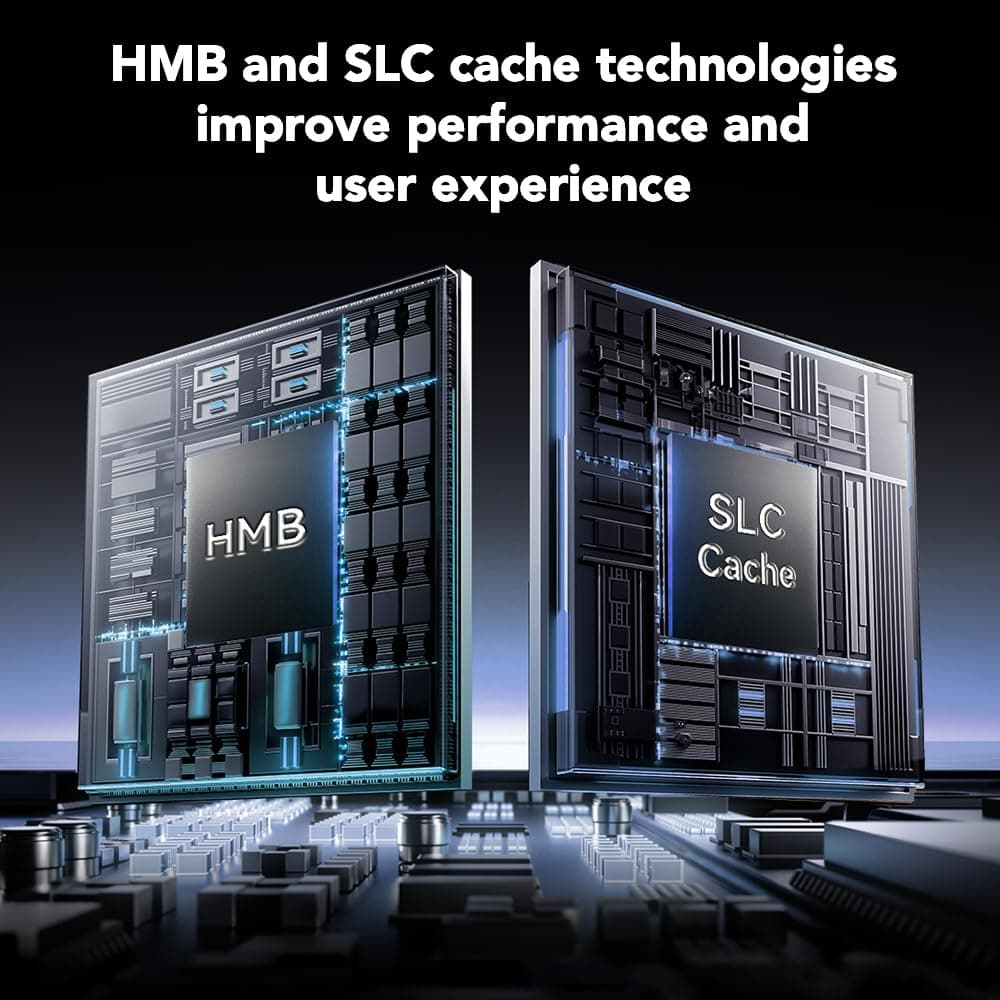 Lexar 4TB NQ780 SSD PCIe Gen4 NVMe M.2 2280 Internes Solid State Drive, bis zu 7000/6000 MB/s Lesen/Schreiben, kompatibel mit PS5, für Gamer und Creators (LNQ780X004T-RNNNU) Bild 7