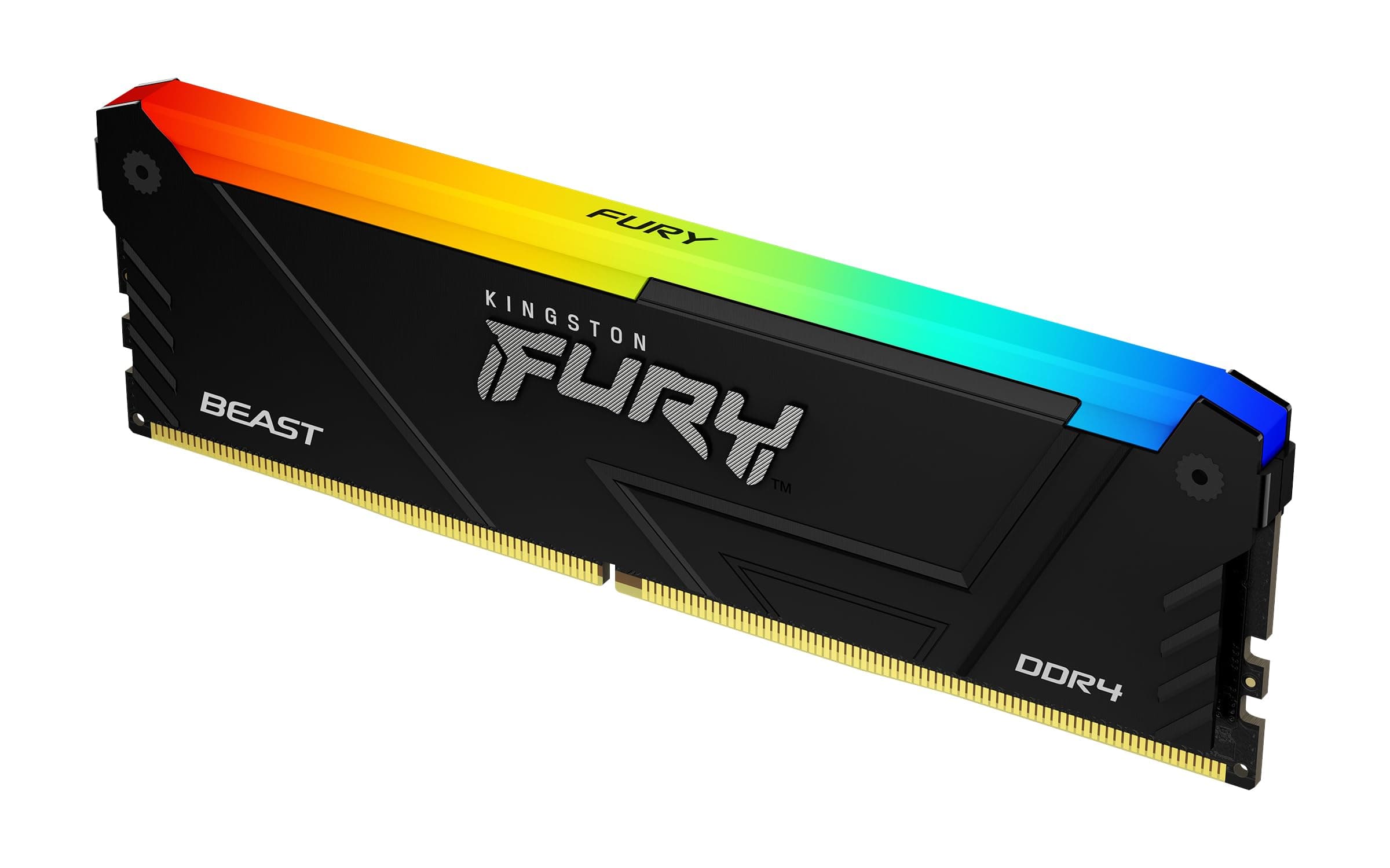 Kingston FURY Beast RGB 8GB 3200MT/s DDR4 CL16 DIMM PC Arbeitsspeicher KF432C16BB2A/8 Bild 3