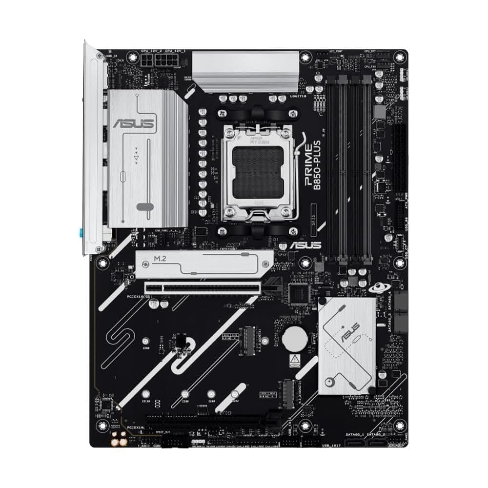 ASUS Prime B850-PLUS Mainboard AMD B850 ATX, DDR5, PCIe 5.0, DREI M.2-Steckplätze, Realtek 2,5 GB Ethernet, DisplayPort, HDMI, USB 10 Gbit/s Typ-A und Typ-C hinten, BIOS Flashback, Aura Sync Bild 3