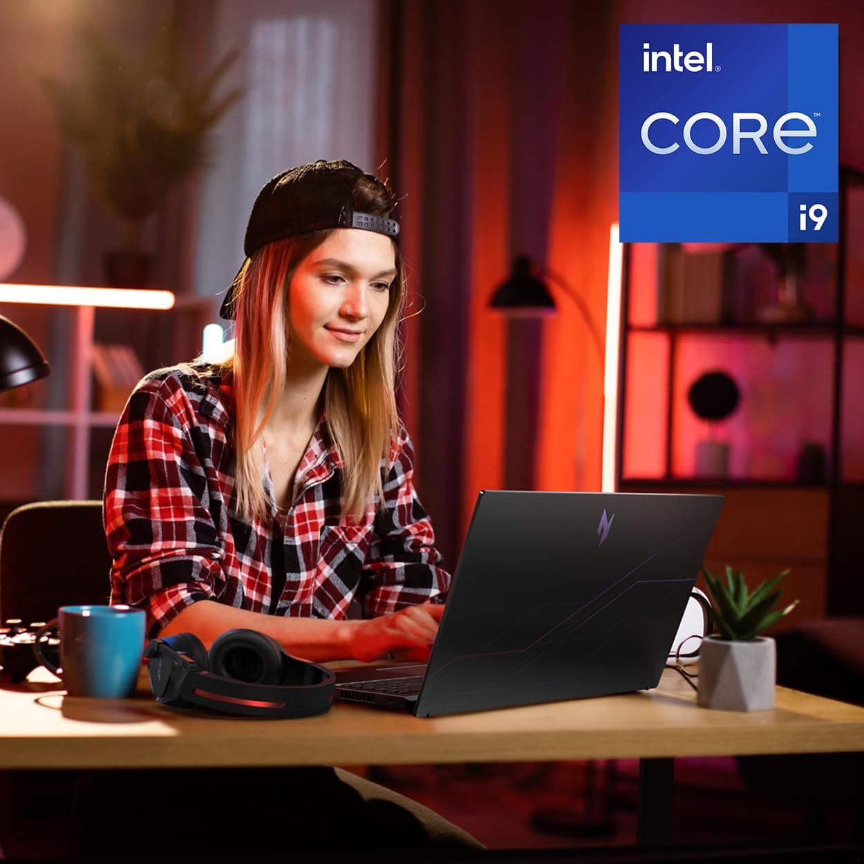 Acer Nitro V Gaming Laptop | Intel Core i9-13900H Prozessor | NVIDIA GeForce RTX 5060 Laptop GPU | 15,6 Zoll FHD IPS 165Hz Display | 16GB DDR4 | 1TB Gen 4 SSD | Wi-Fi 6 | Hintergrundbeleuchtung KB | Bild 2