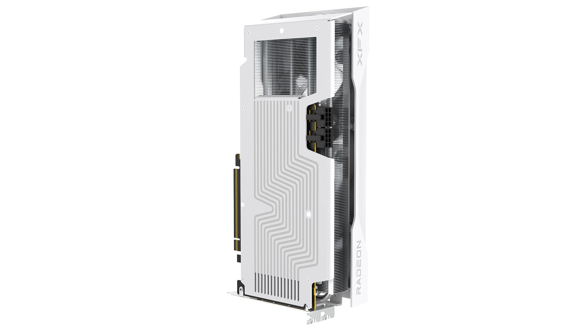 XFX Swift AMD Radeon RX 9070 GRE Weiß Gaming Edition mit DREI Lüftern, 12 GB GDDR6, HDMI, 3 DP, AMD RDNA™ 4 (RX-97GRE29W7) Bild 5