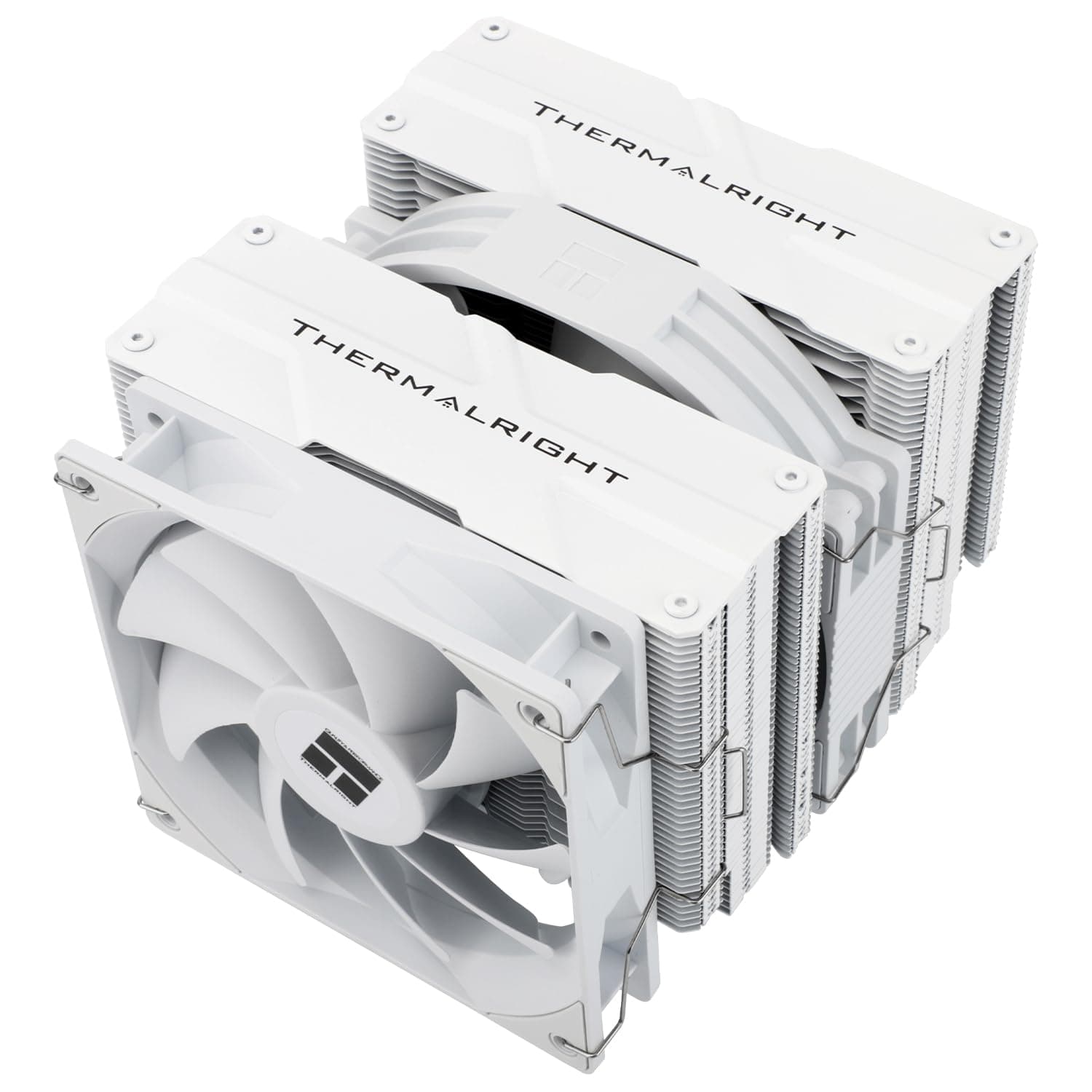 Thermalright Peerless Assassin 140 Weiß CPU-Luftkühler, 6 Heatpipes, Dual-PWM-Lüfter und Doppeltürme, 158 mm hohe CPU-Kühlung mit oberer Abdeckung, für AM4 / AM5 und Intel LGA 1851/1700/1150/1151/1200 PA140 White