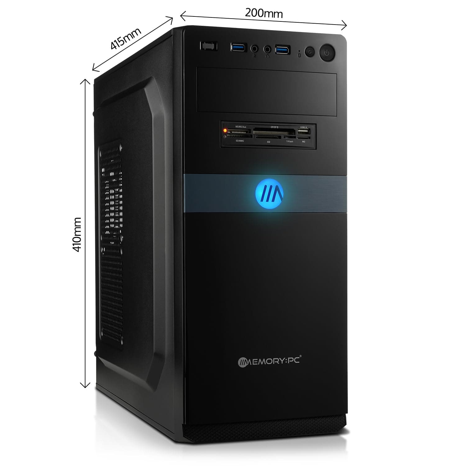 Silent High End Office/Multimedia PC i7-14700K, 32 GB DDR4 RAM, 2 TB M.2 SSD, DVD-Brenner, UHD Graphics 770, Windows 11 Pro, WLAN Intel i7-14700K 2 TB SSD - 32GB DDR4 RAM Bild 3