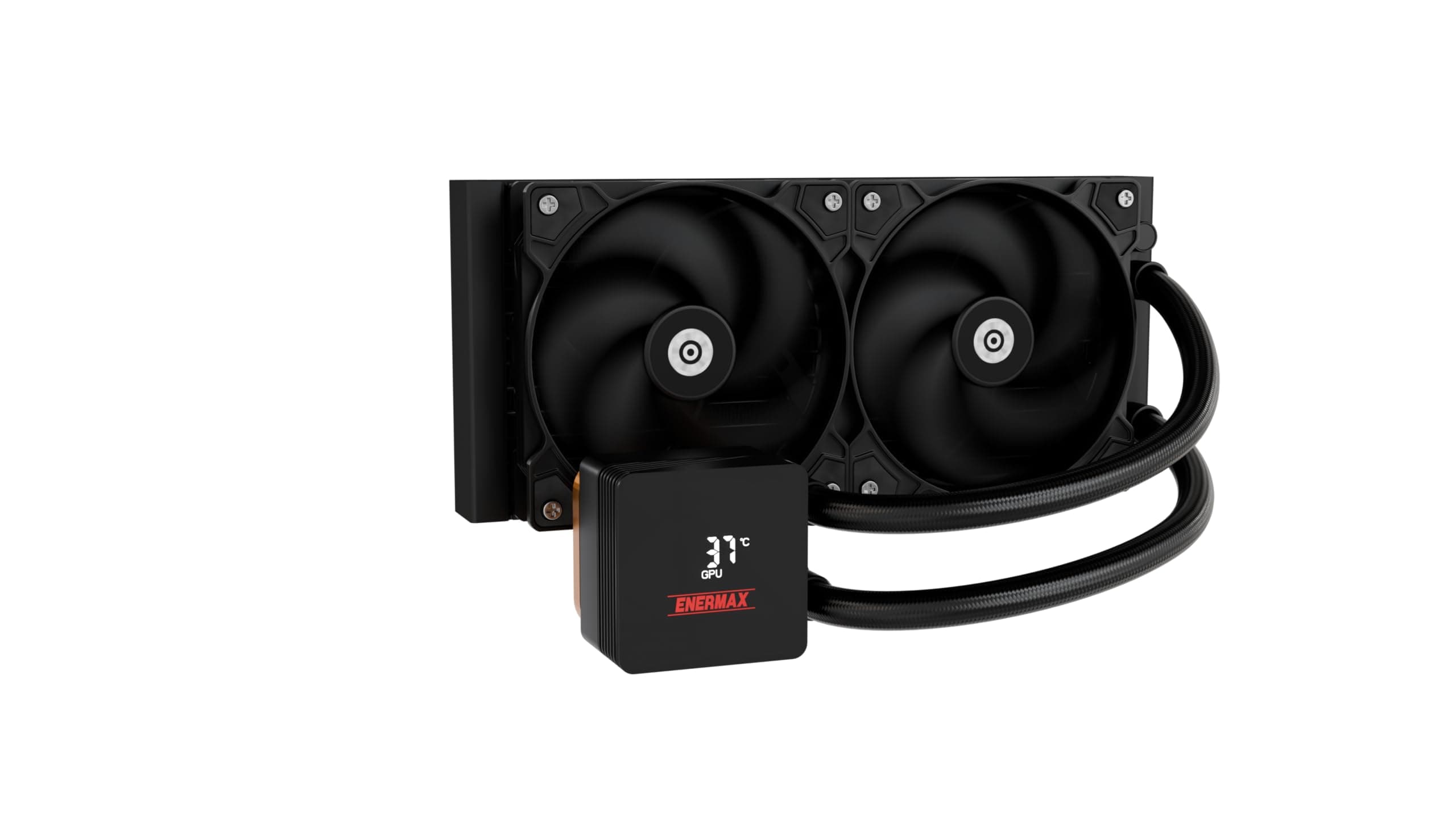 ENERMAX LIQMAX IV 240mm AIO CPU Wasserkühlung|Dual Chamber|TDP 360W+|Intel LGA 1851/1700/115x/2066| AMD AM5/AM4 |Digital Anzeige |2x 120 PWM Performance Flow Fan|ELC-LMIV240-SF Bild 2