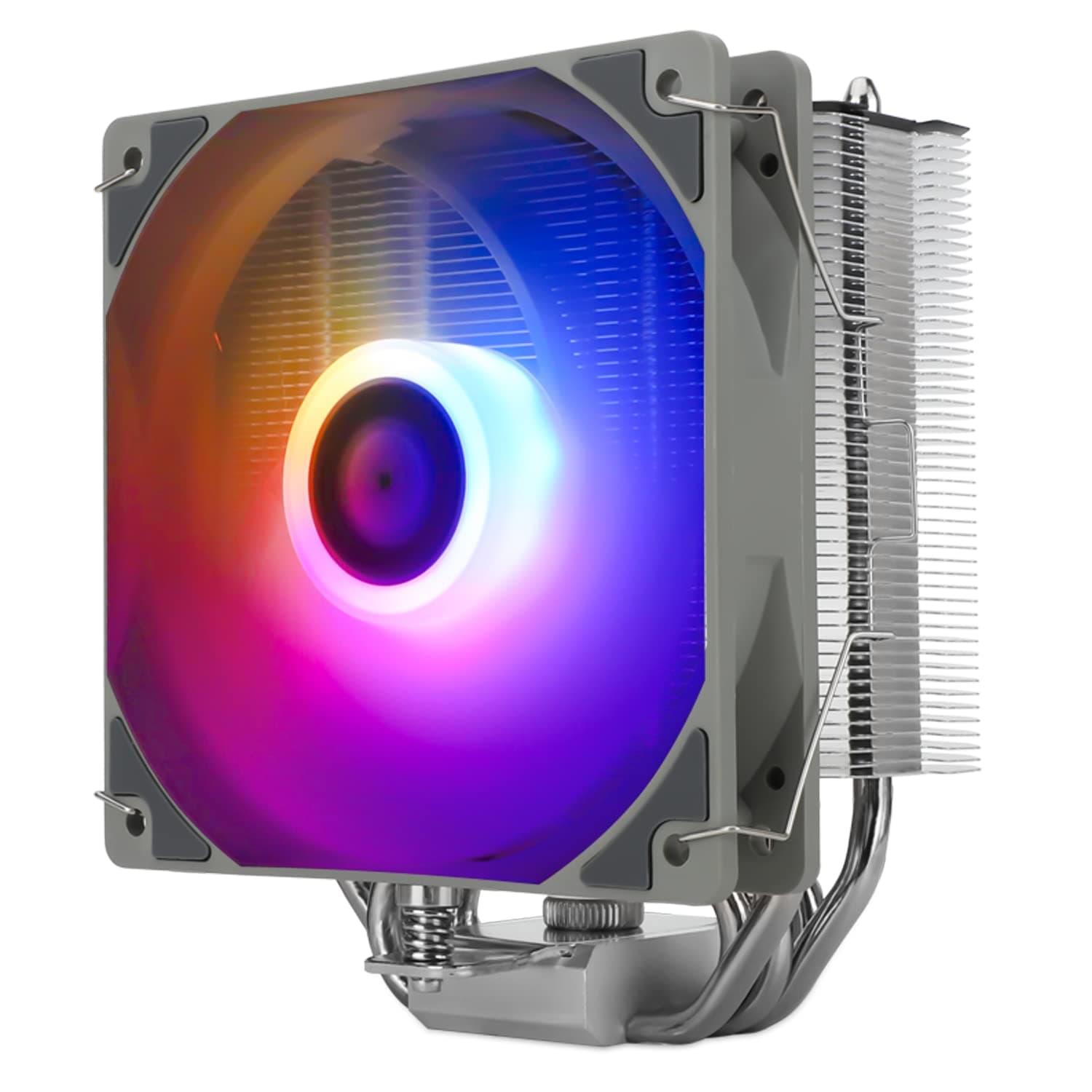 Thermalright TR Assassin King 120 SE ARGB CPU-Luftkühler, 5 Heatpipes, TL-C12C-S PWM Leiser Lüfter mit S-FDB-Lager, 148mm Höhe, für AMD AM4 AM5/Intel 115X/1200/1700/1851 AK120 SE ARGB